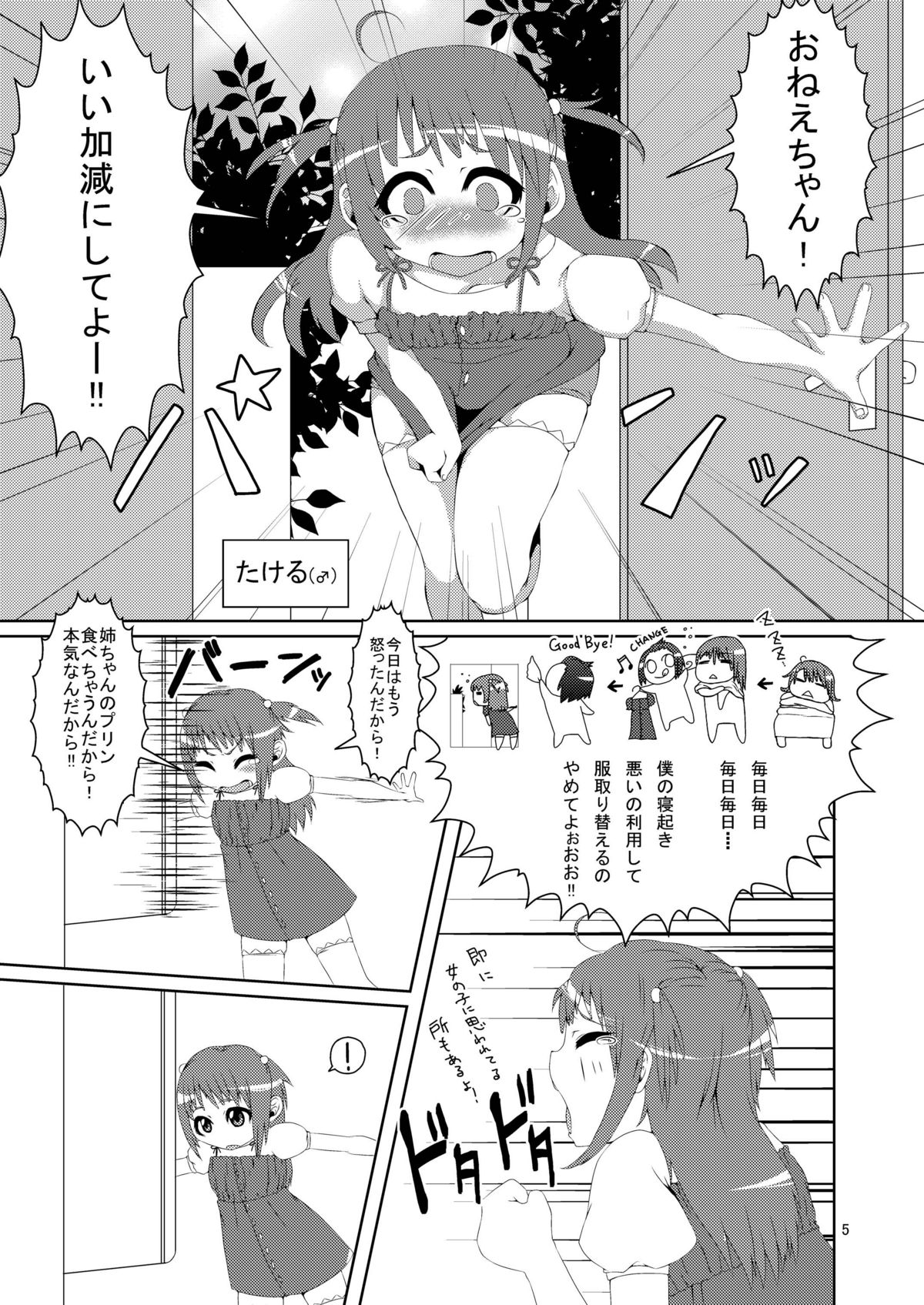 Otokonoko dayo! Formchange Takeru-kun page 4 full