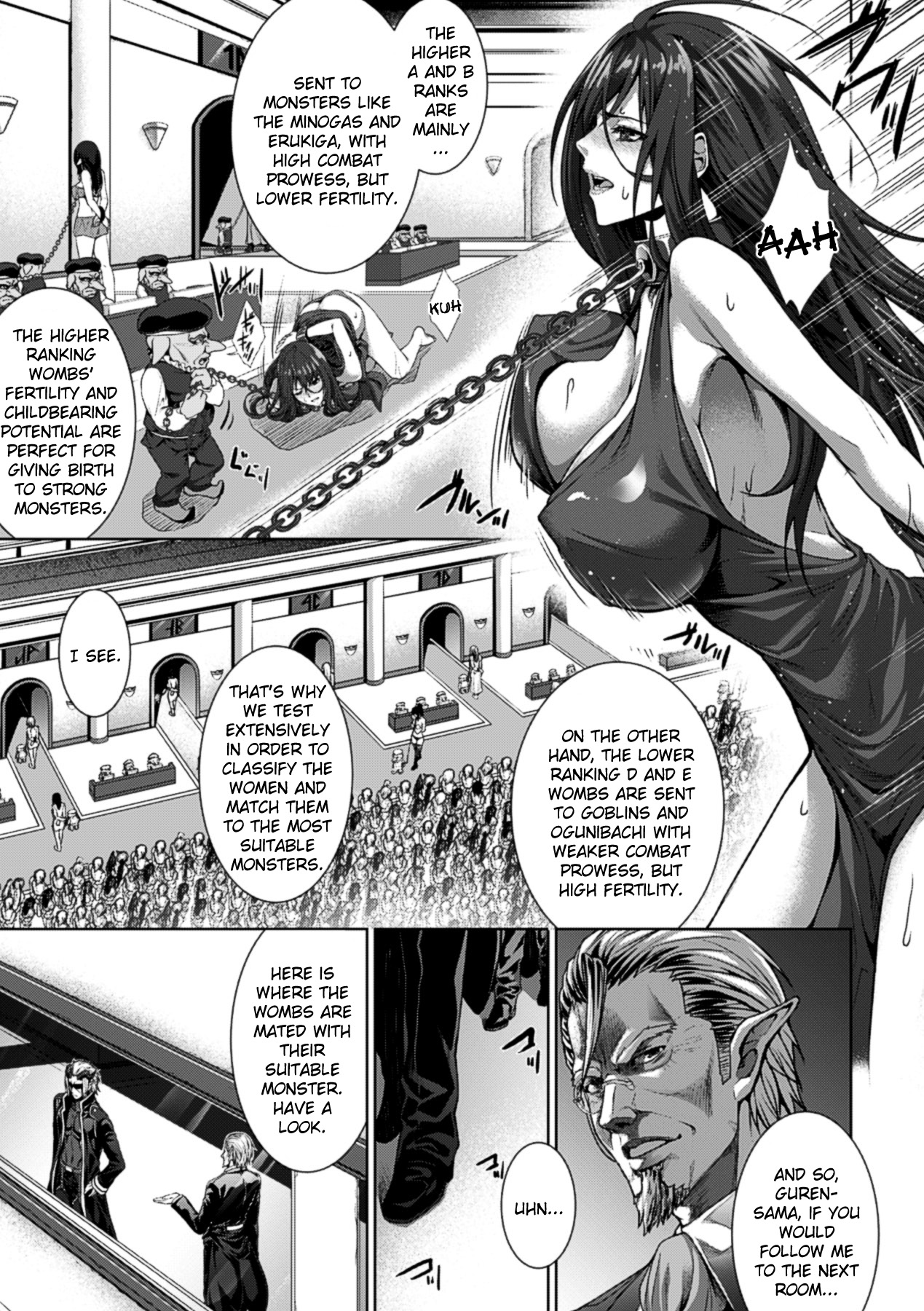 Monster Seisan Koujou, Kengaku! | Monster Breeding Factory, Inspection! page 5 full