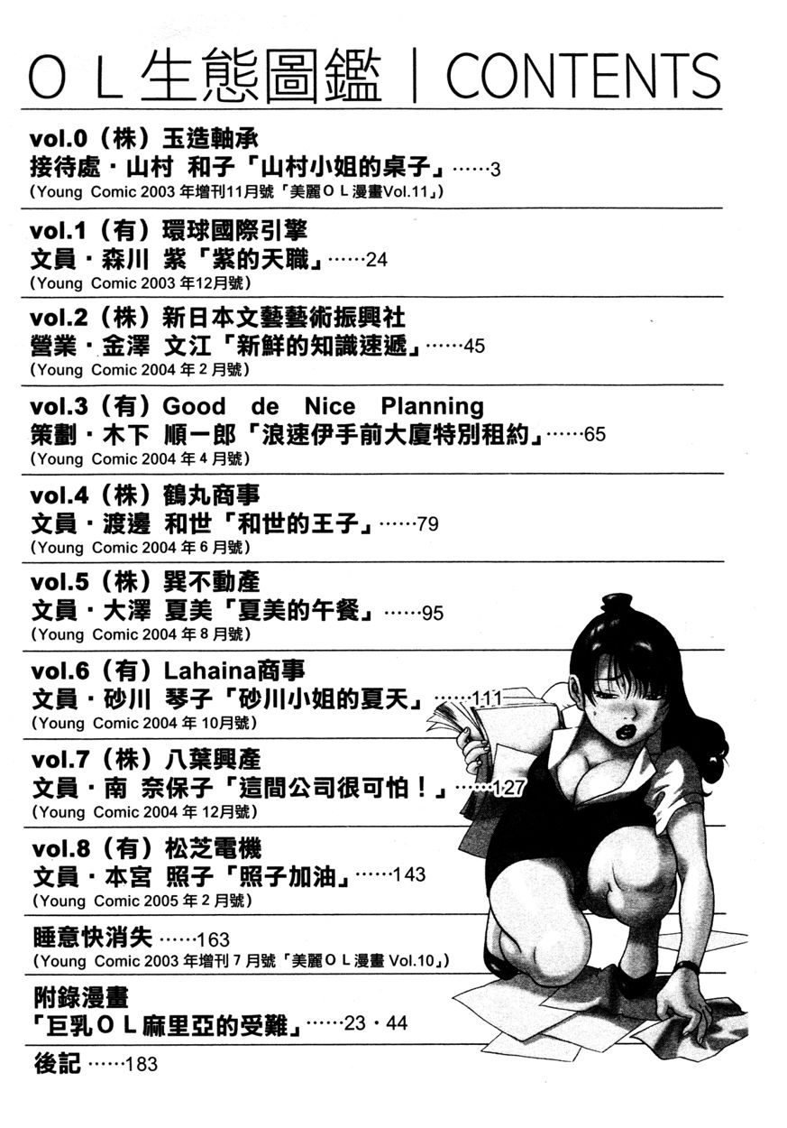 OL Seitai Zukan - Female Office Worker Ecology Picture Book page 5 full