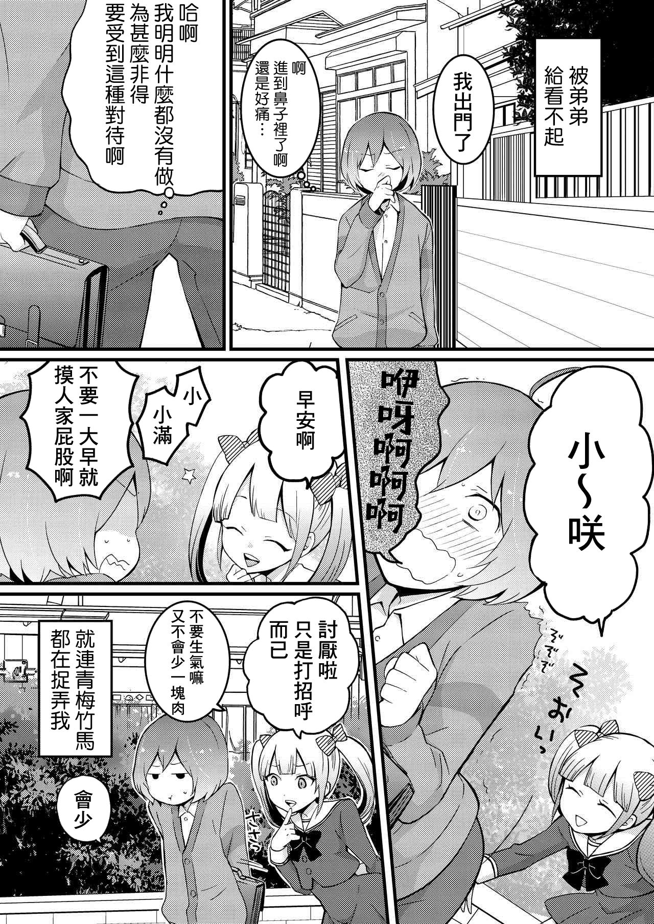 Totsuzen Onnanoko ni Natta node, Ore no Oppai Monde mimasen ka? 1 page 4 full