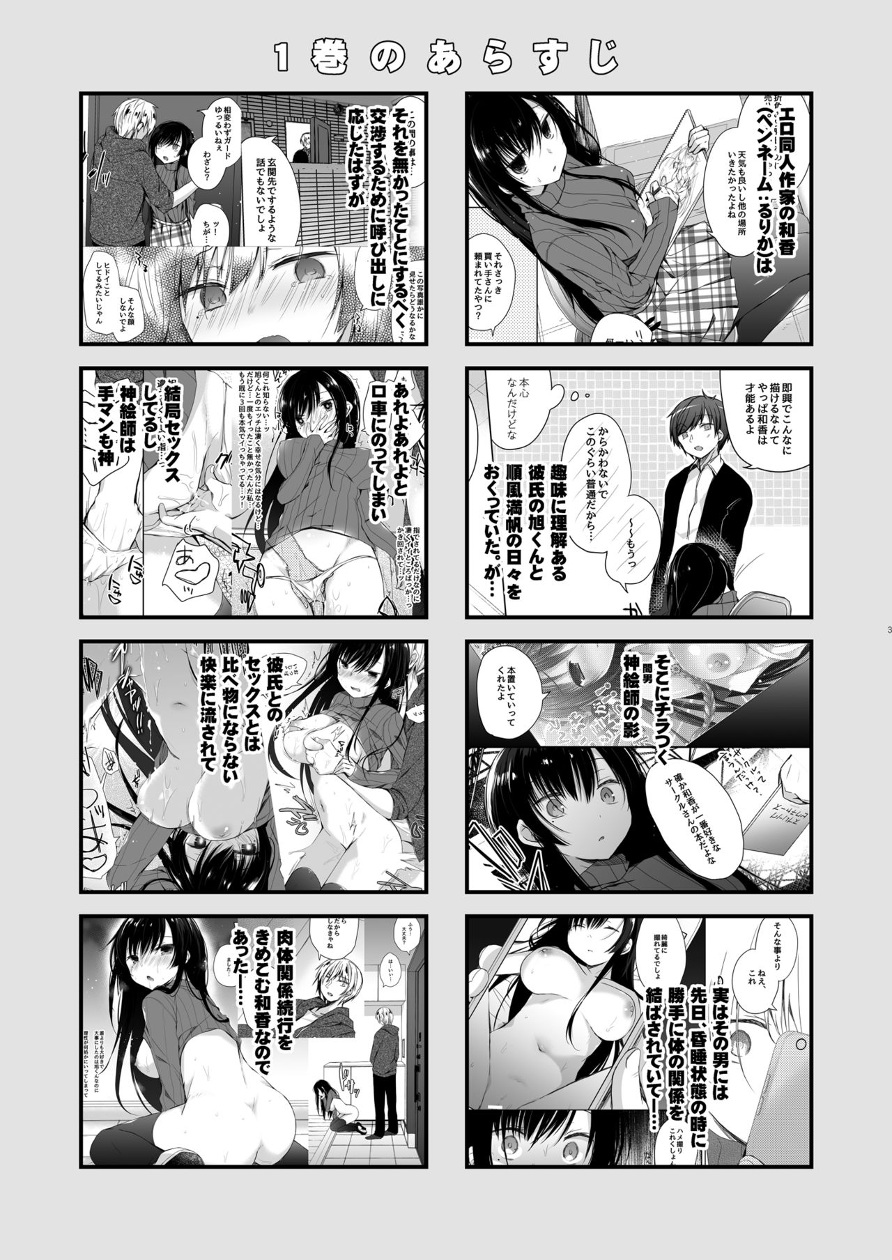 Ero Doujin Sakka no Boku no Kanojo wa Uwaki nante Shinai. 5 - She will never let me down. page 5 full