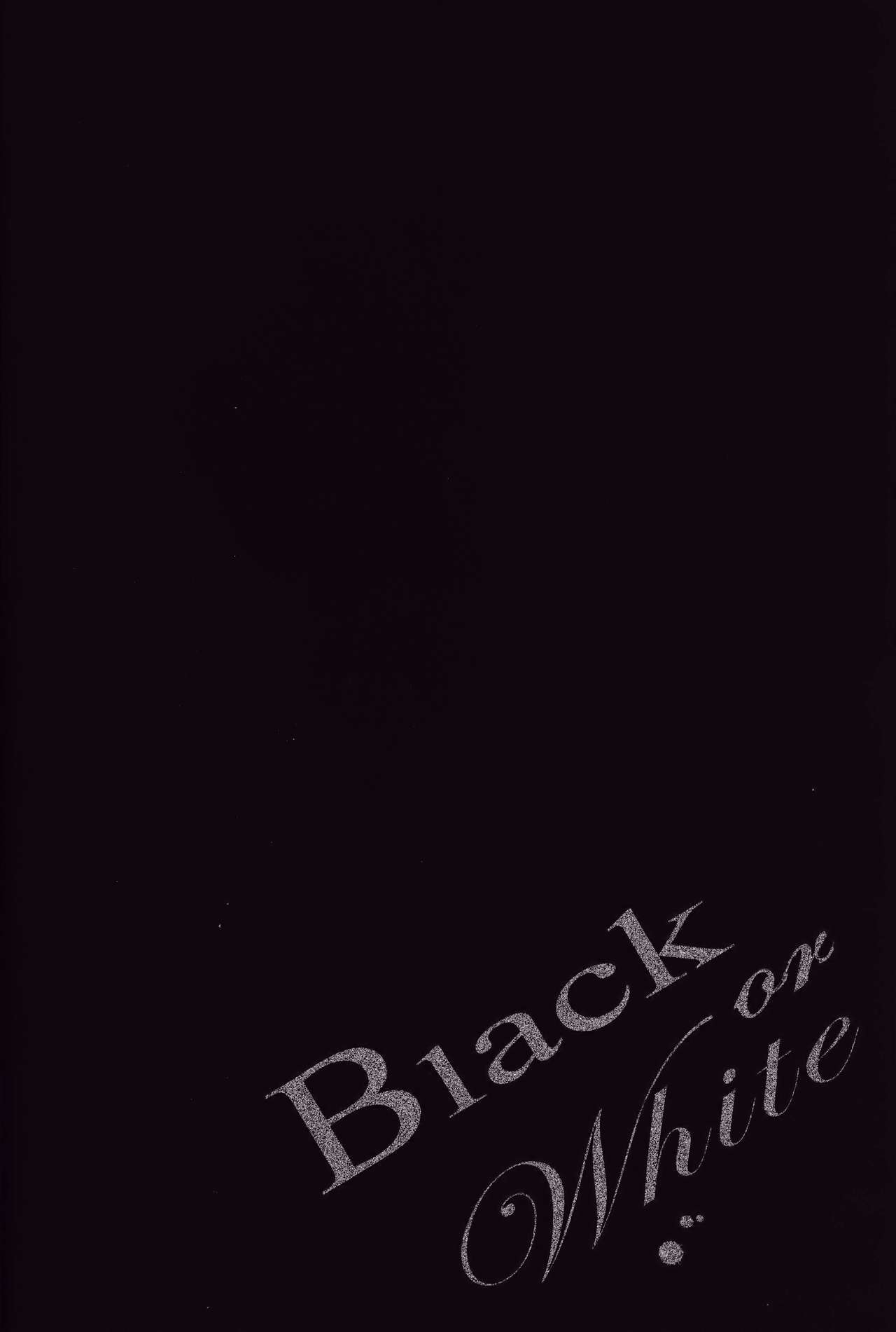 Black or White page 4 full
