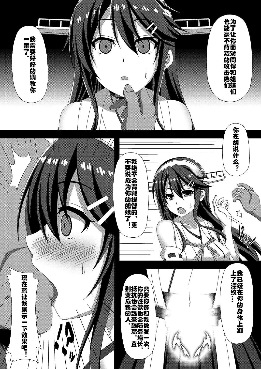 Kantai Akuochi Keikaku ~Haruna Hen~ page 4 full