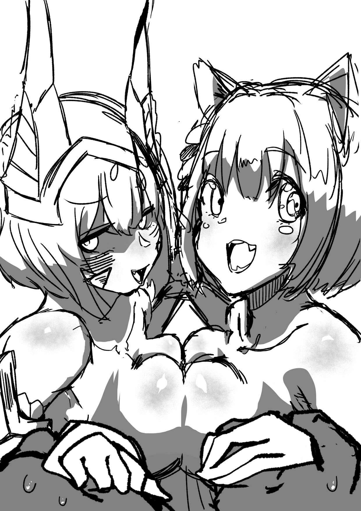 Xenoblade 3 Doujinshi but I completely overestimated my drawing speed page 1 full