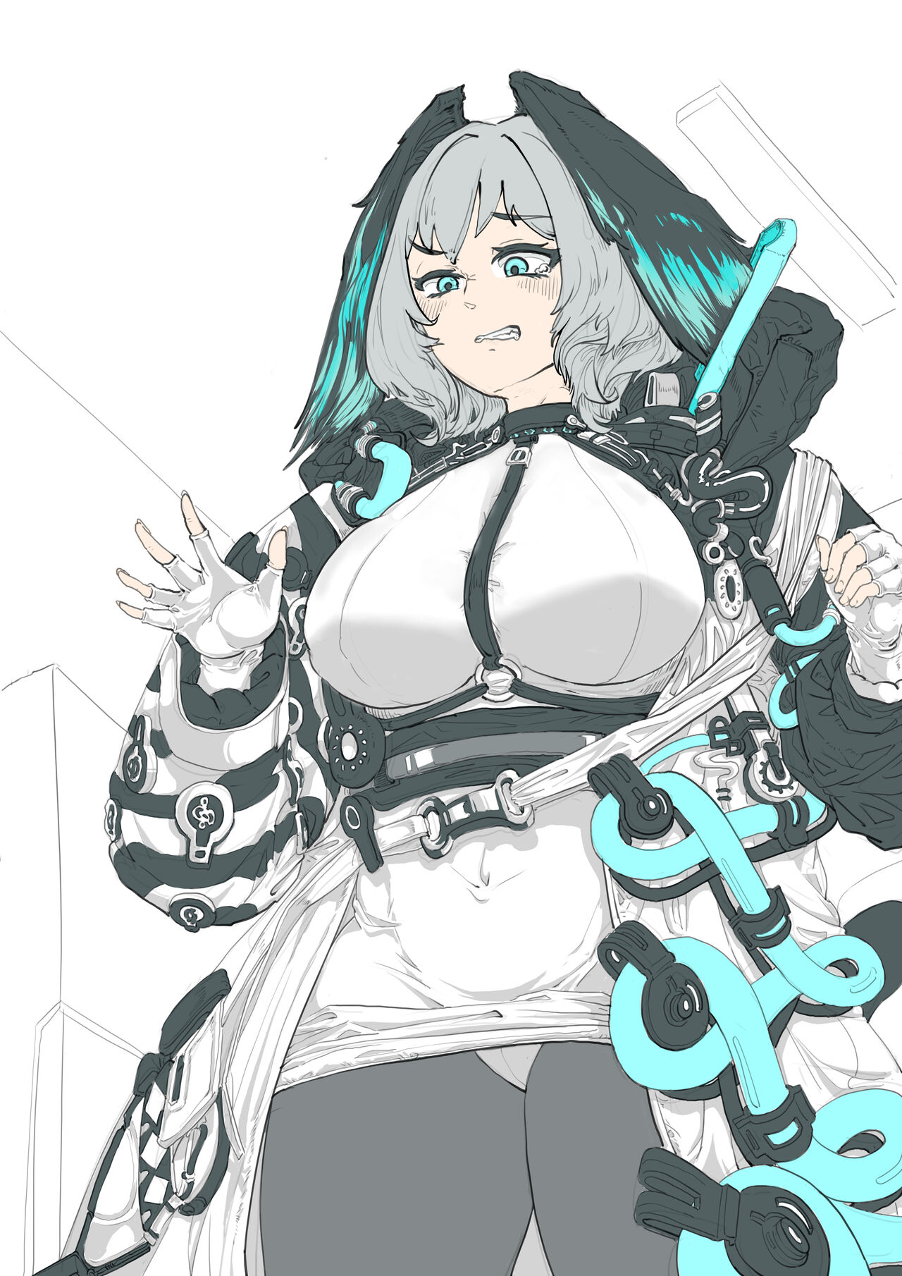 霍尔海雅与博士的爱抚日常（明日方舟H同人） page 3 full