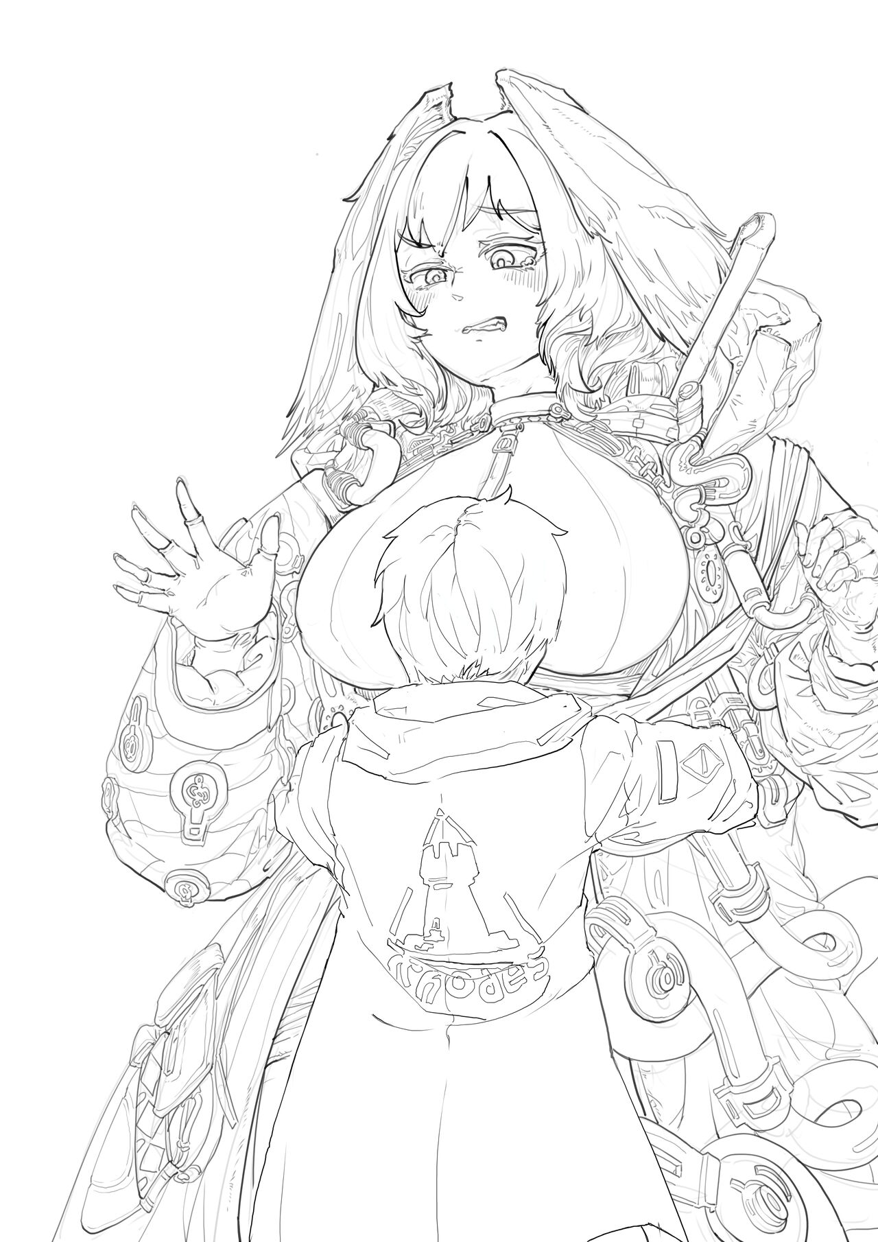 霍尔海雅与博士的爱抚日常（明日方舟H同人） page 5 full