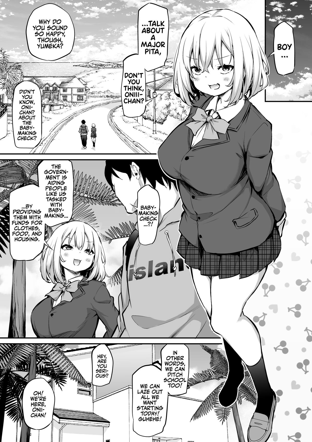 Imouto Haramasenai to Derarenai Shima | You Must Breed Your Little Sister To Leave This Island + Omake page 4 full