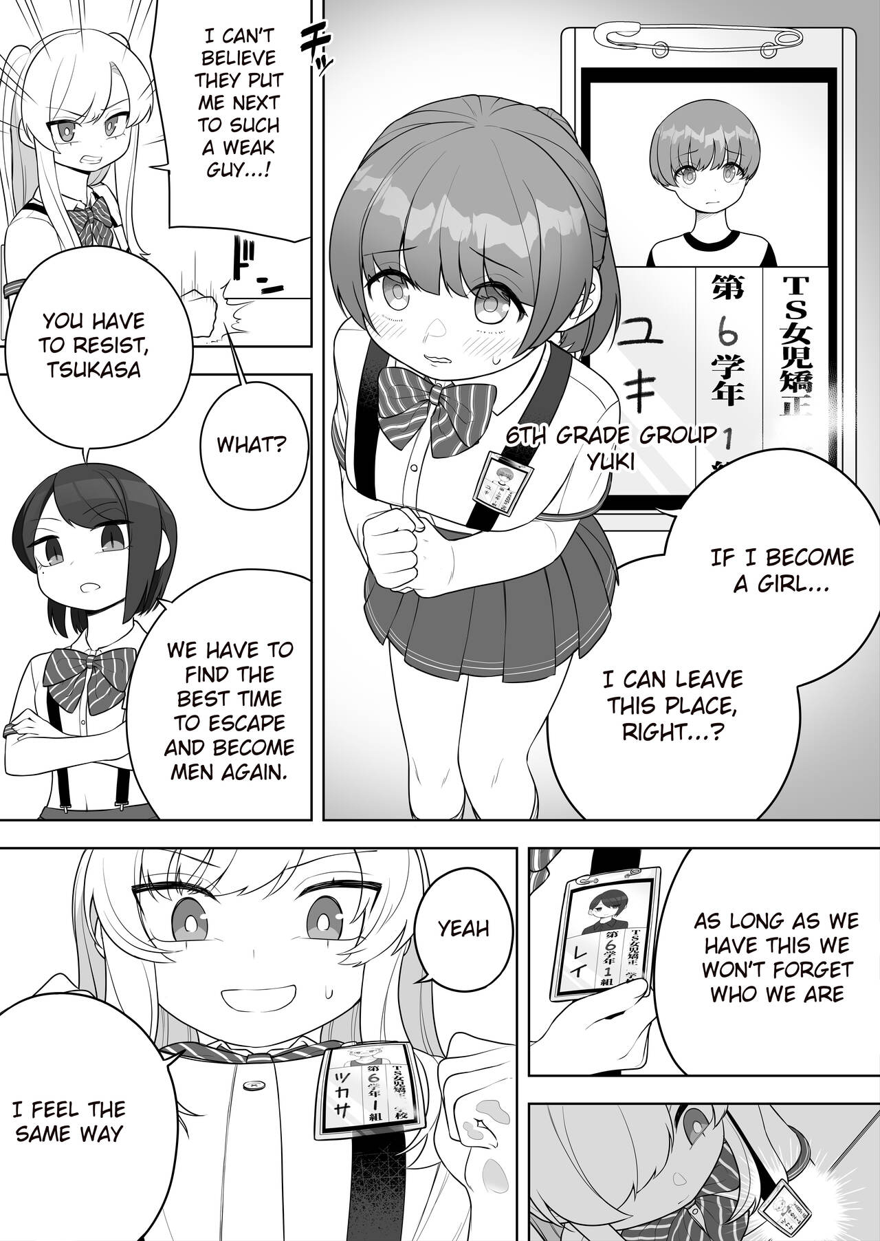 Kyousei Gimukyouiku! TS Ecchi na Onnanoko Kunrenkou! page 5 full