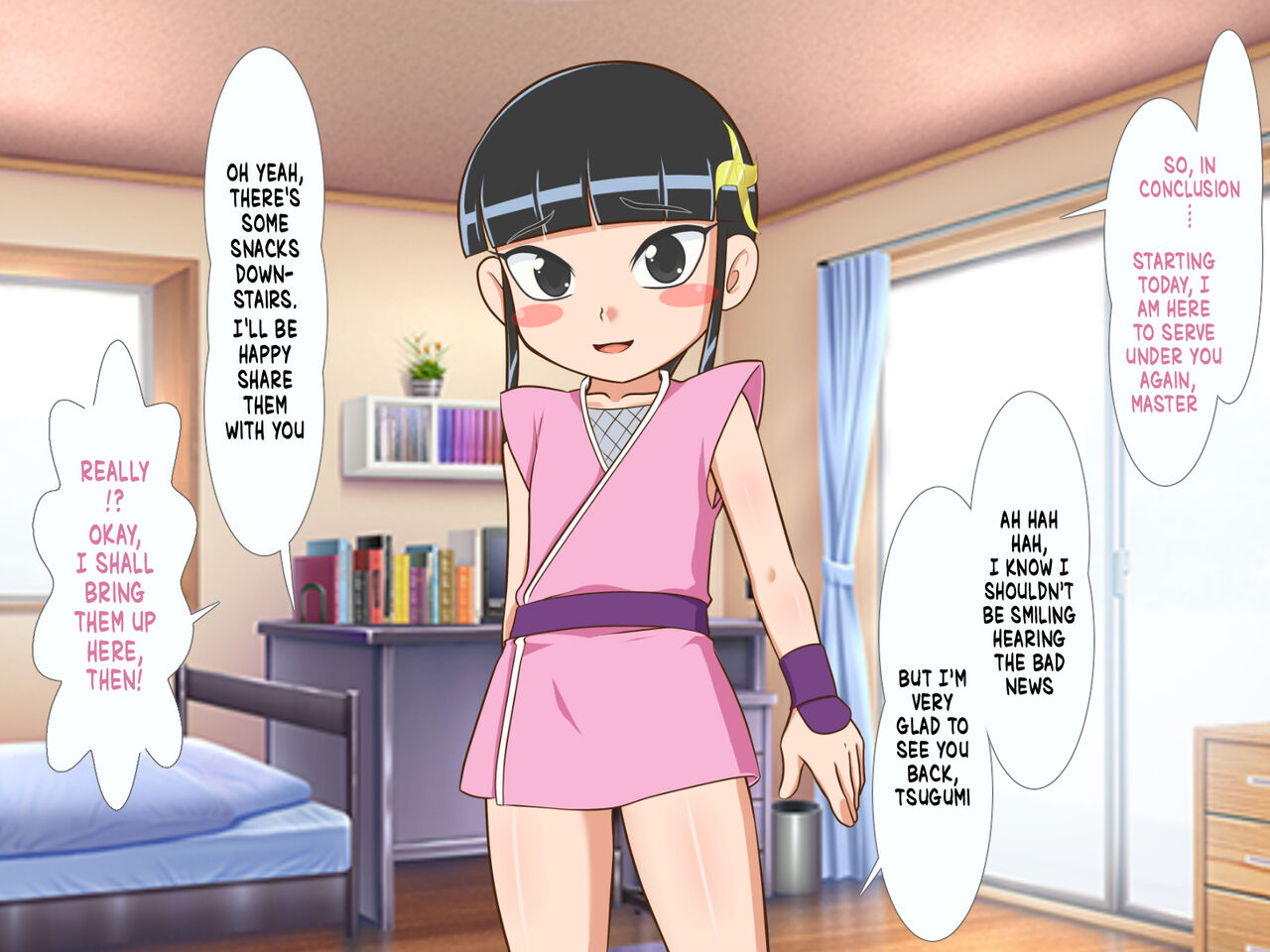 Zoku Kunoichi Tsugumi-chan page 5 full