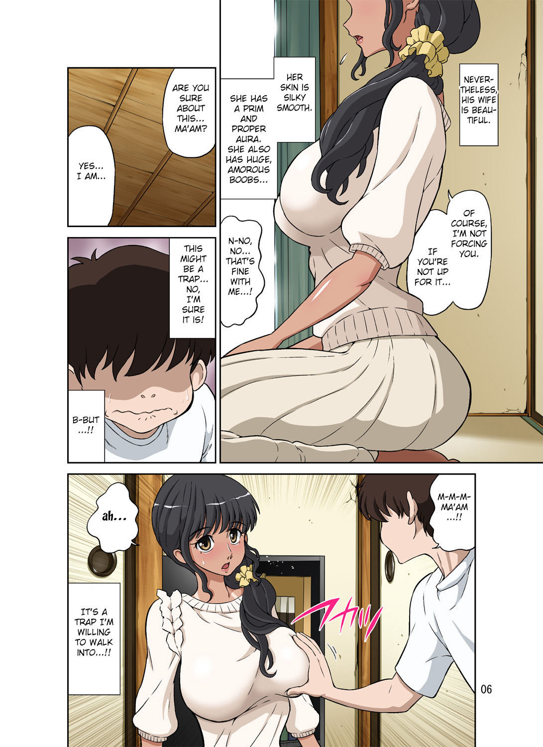 Hitozuma Miyuki-san ni Otto Kounin de Mainichi Tanetsuke Sex page 6 full