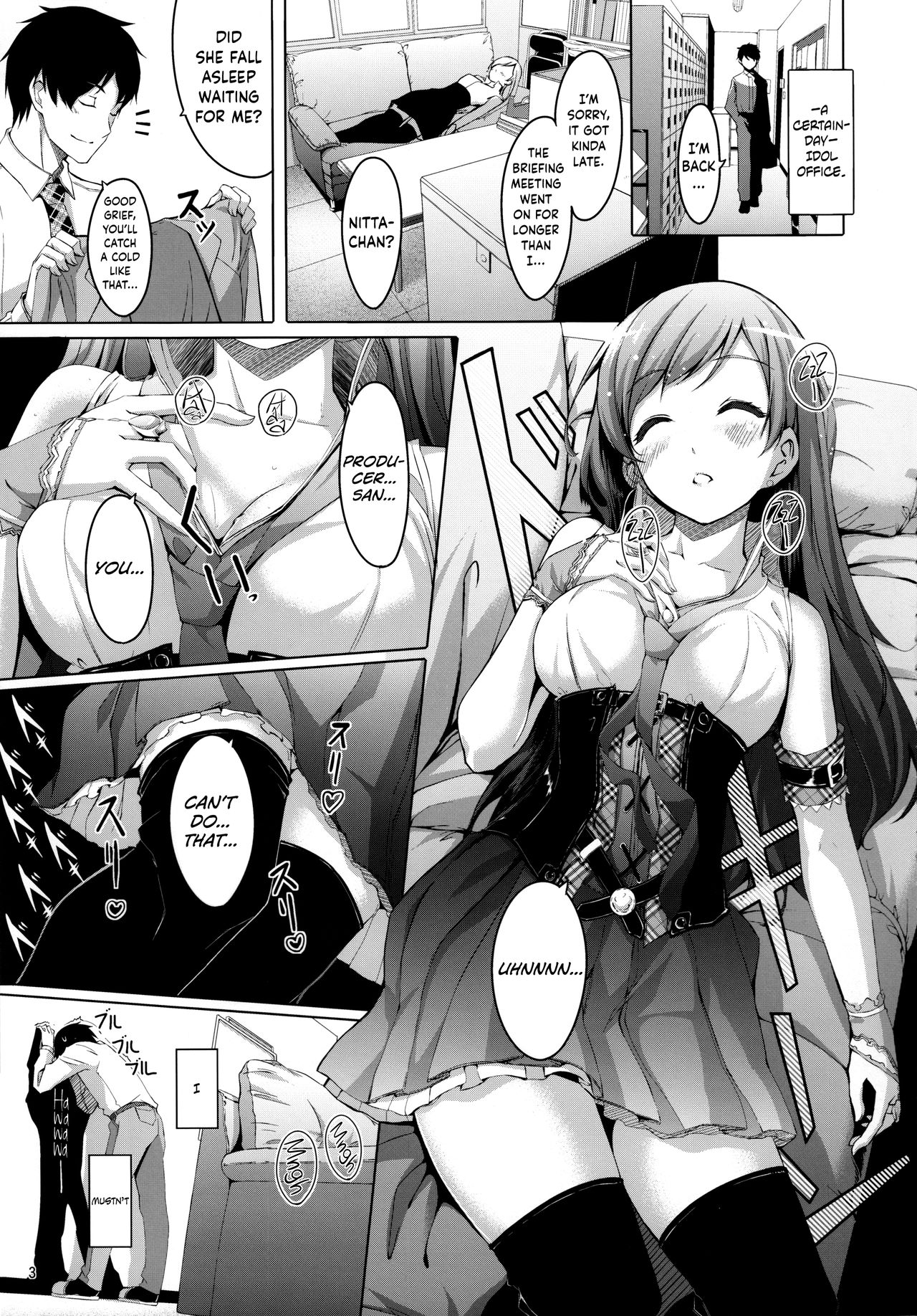 Nozoki mashita ne? Producer-san page 4 full