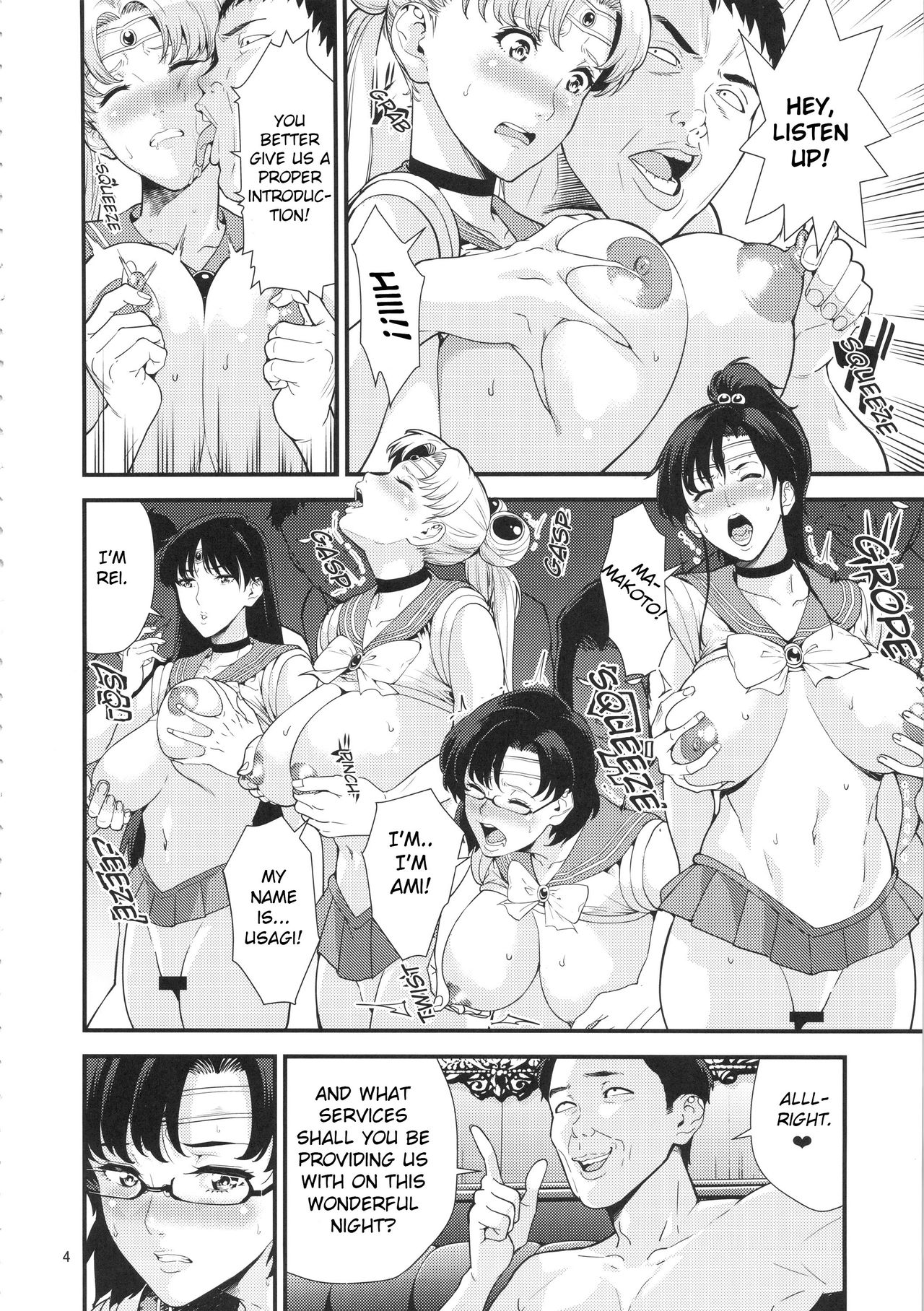 Sailor Moon page 3 full