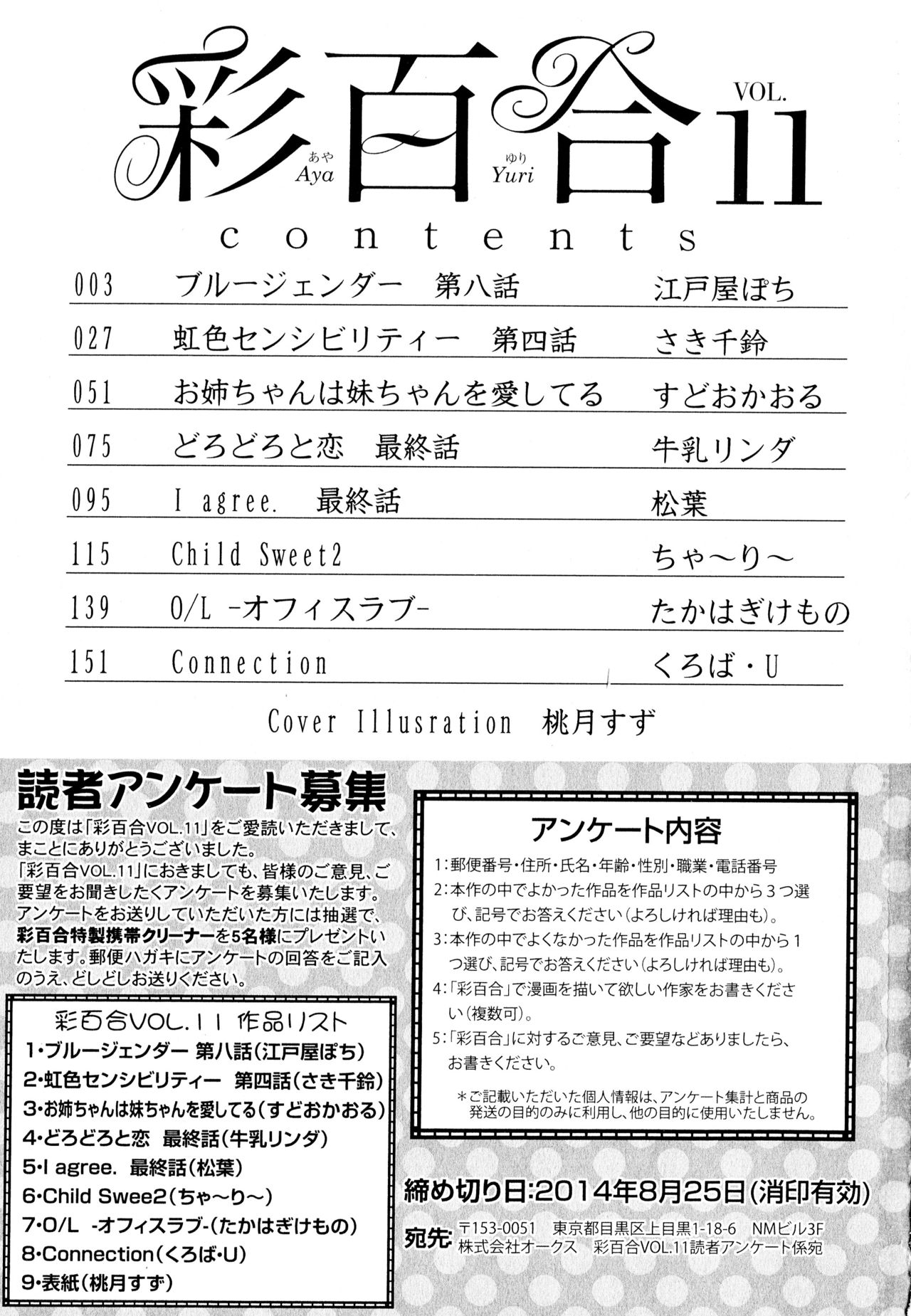 Aya Yuri Vol. 11 page 3 full