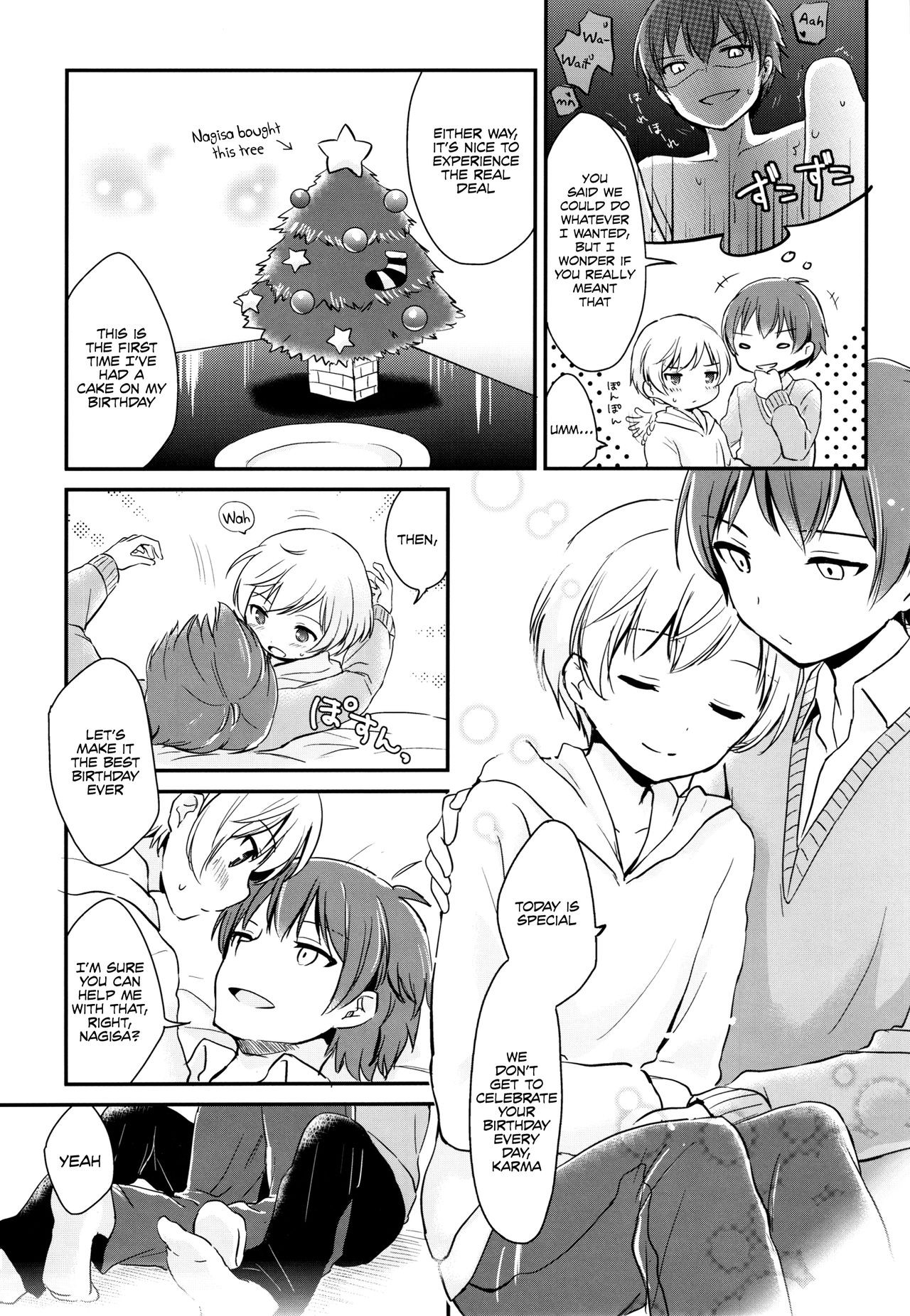 Happy Merry Christmas Birthday page 4 full