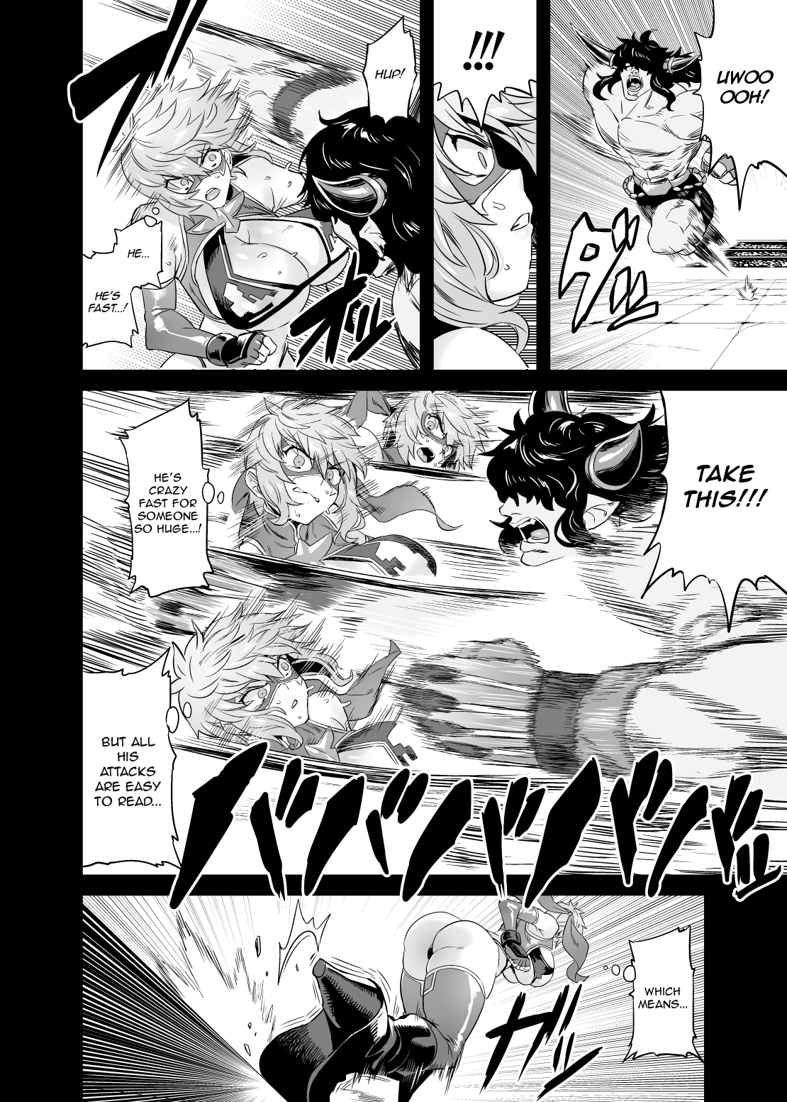 Hentai TS Wrestler Gran - Hentai TS Luchador Gran-chan page 9 full