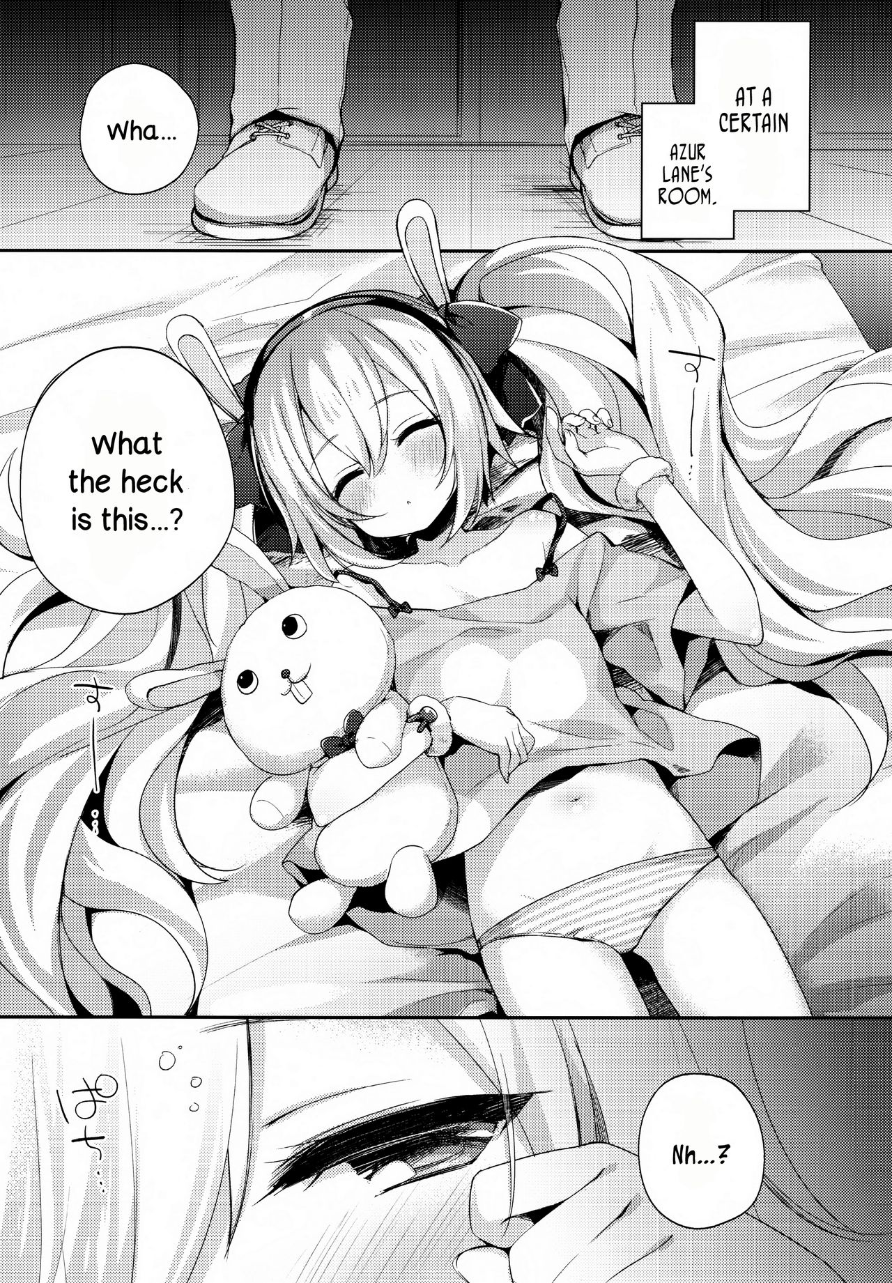 Shikikan, Kyou wa Atsui kara Laffey to Nenne... Shiyo? page 4 full