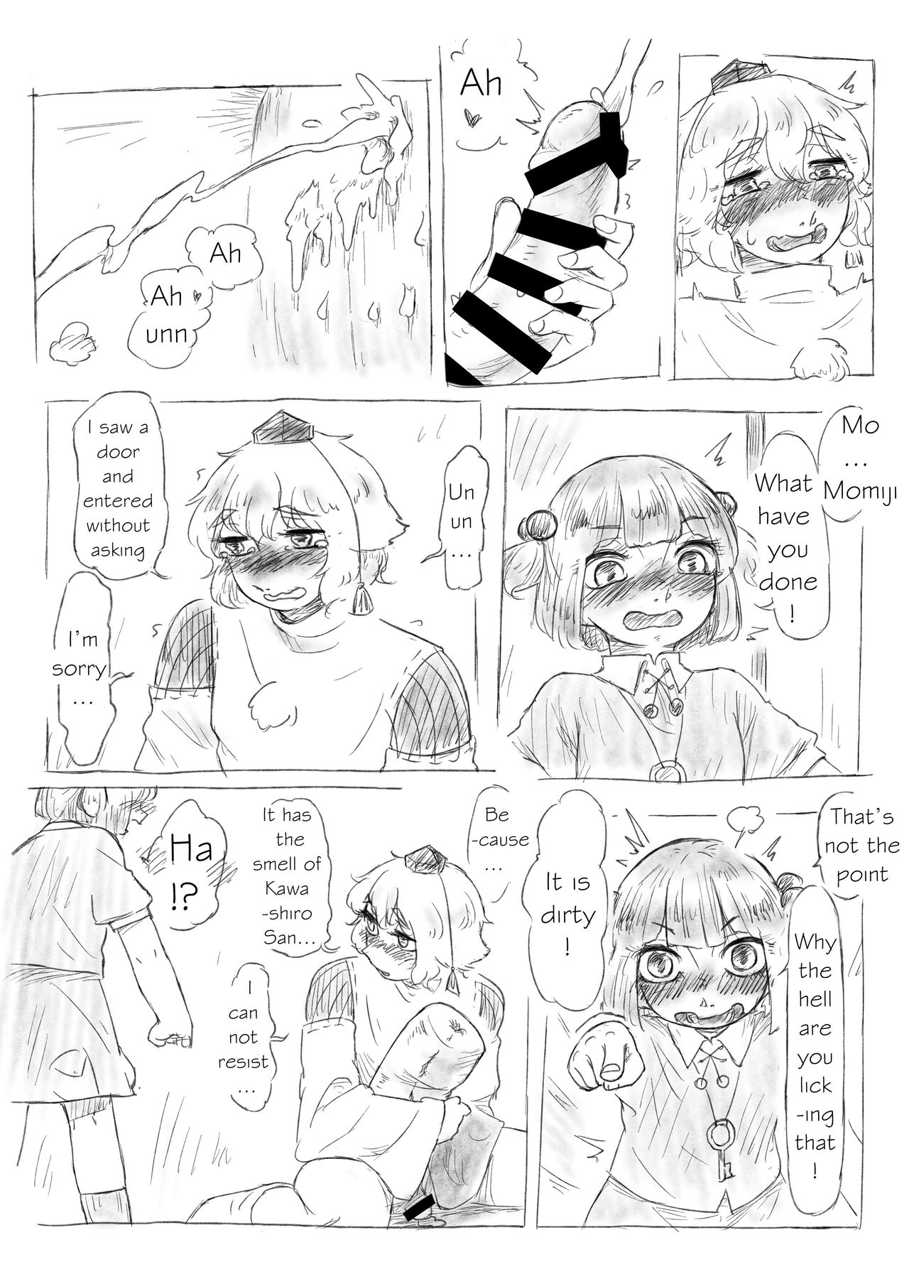 Kawashiro san's secret bathroom page 5 full