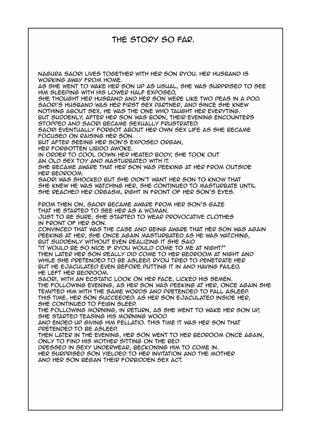 Kinjo Yuuwaku Musuko o Icha Love SEX Zuke ni Suru Haha Hen page 2 full