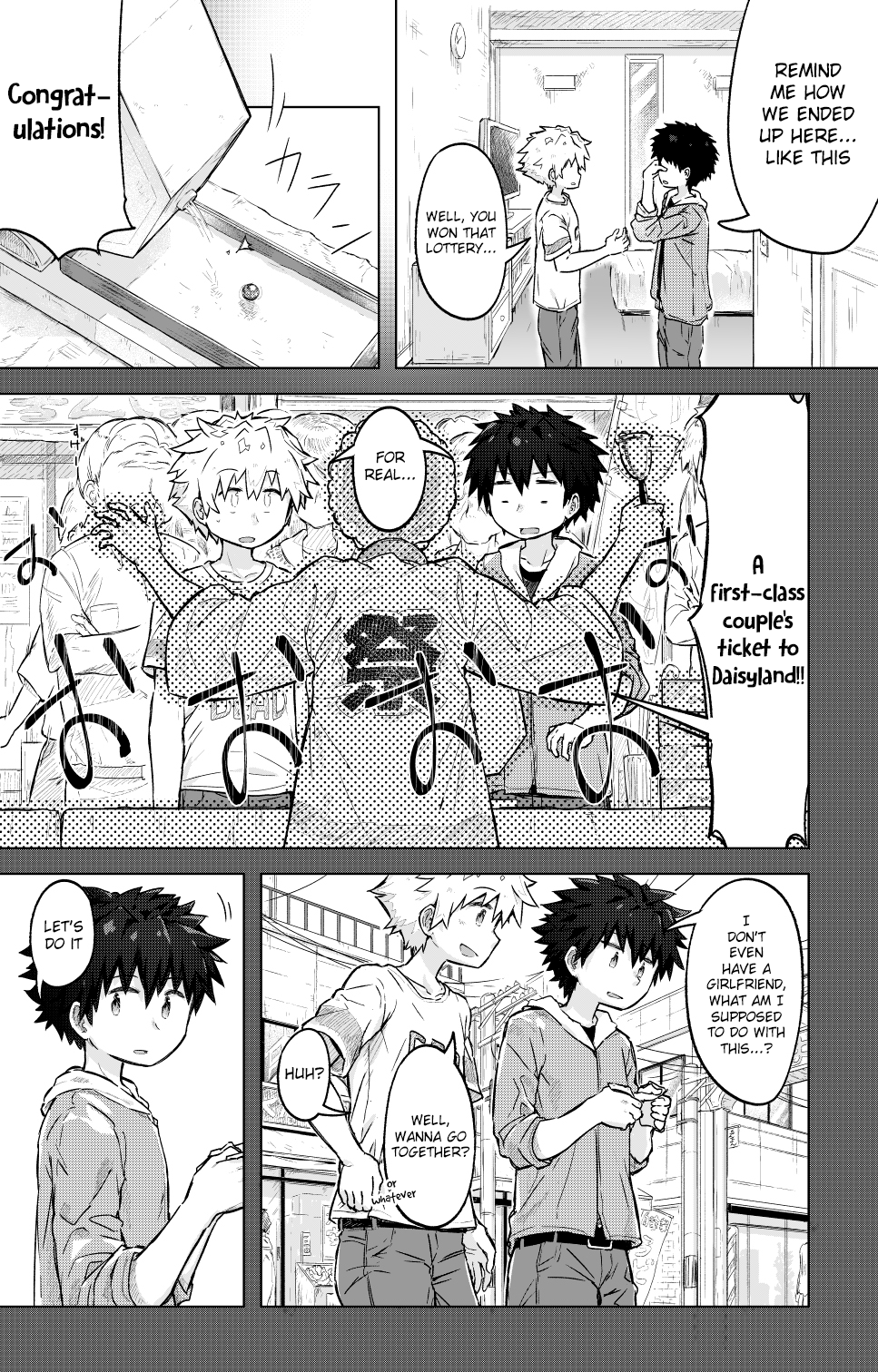 Tomodachi Doushi de LoveHo ni Tomaru Koto ni Natta page 3 full