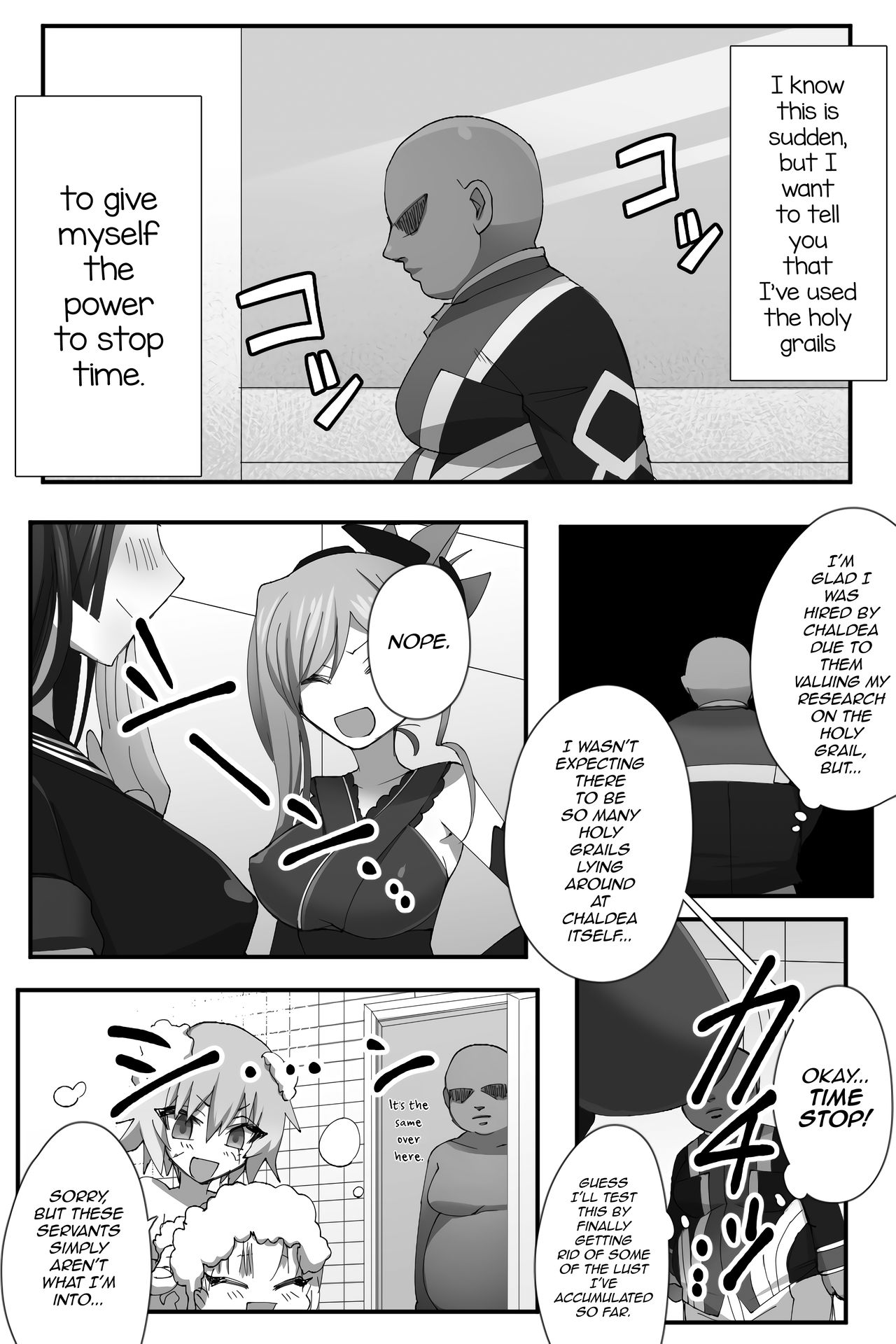 Chuuka na Karera ga Jikan Teishi de Iroiro Saretari page 3 full