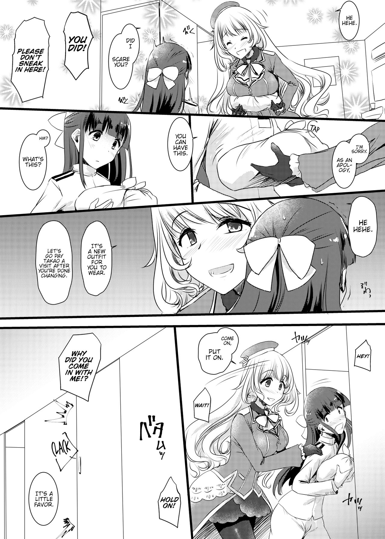 Ai ni Somete ~Takao Atago Hen~ page 9 full