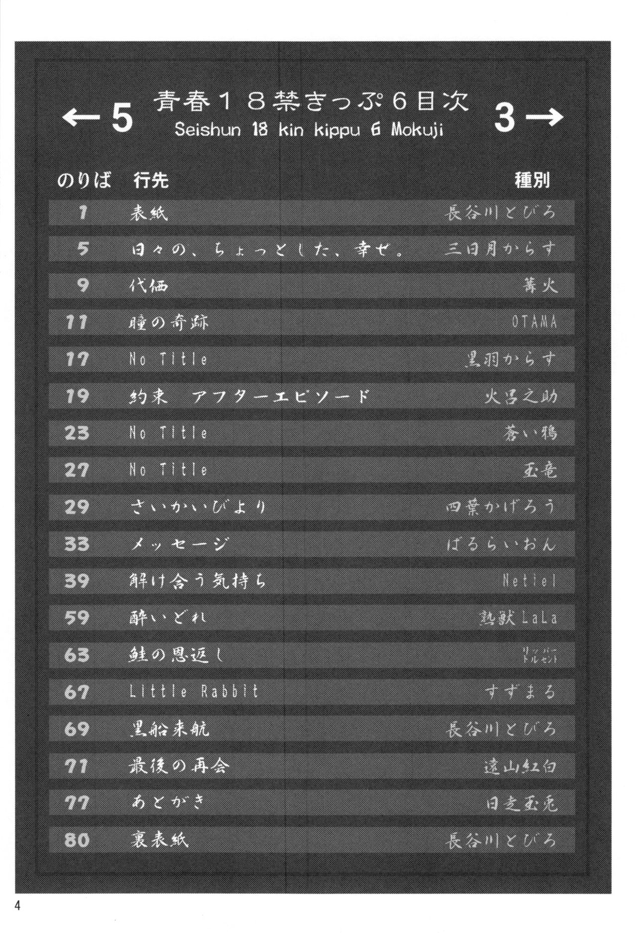 Seishun 18 Kin Kippu 6 page 3 full