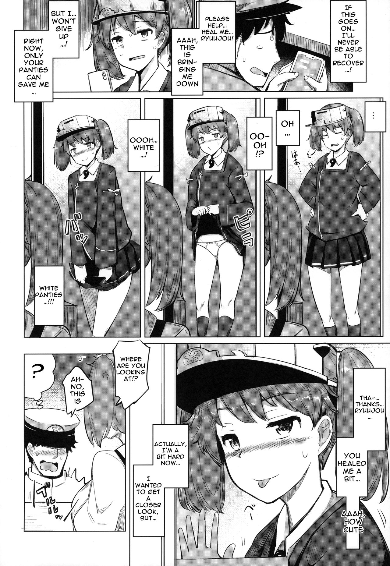 Shigoto ni Tsukaretara Ryuujou o Yobidashite Nuitemorau. page 5 full
