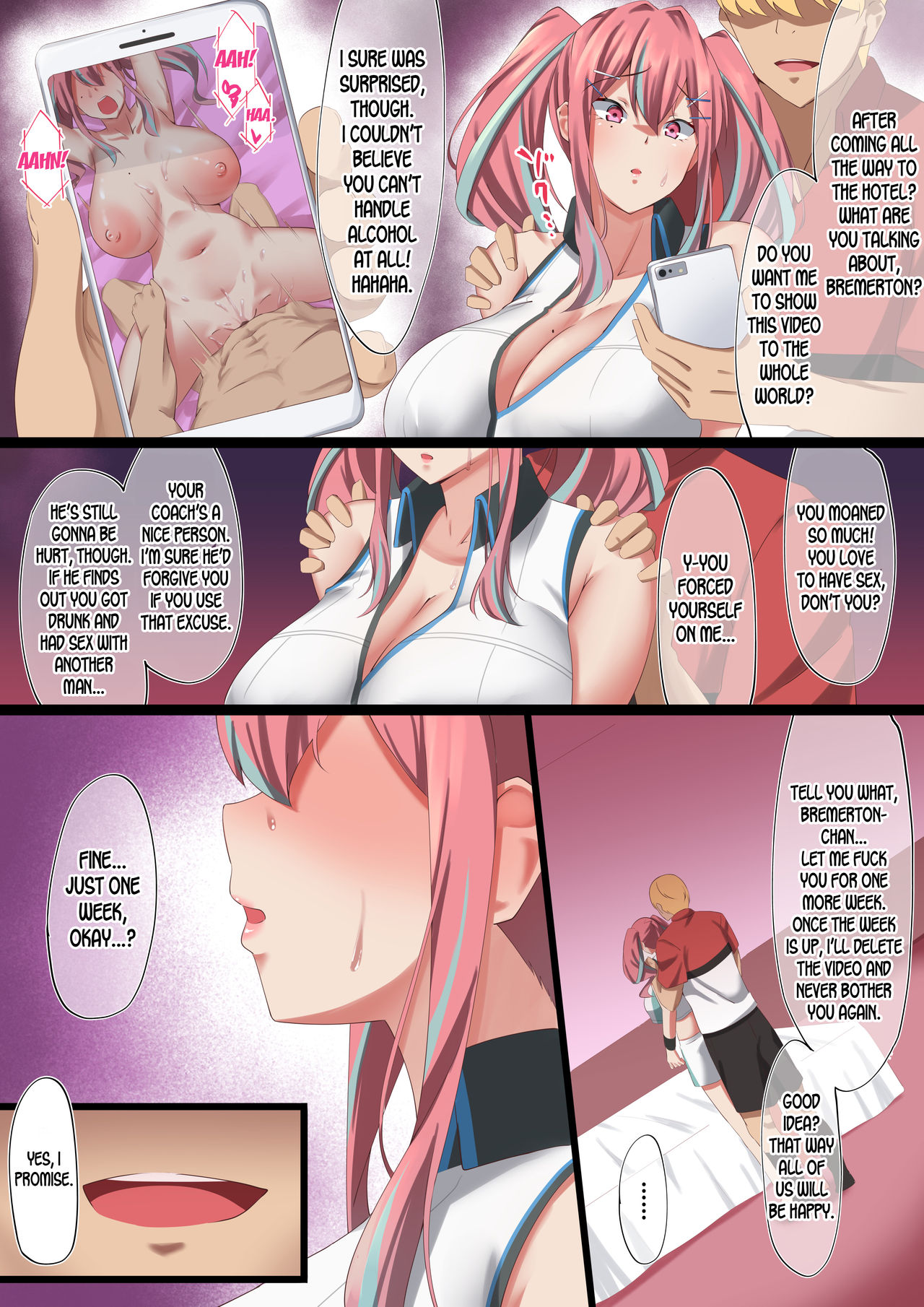 Bakunyuu Gal no Ore no Kanojo ga TenniCir no Yarichin Otoko ni Netorareta Hanashi page 5 full