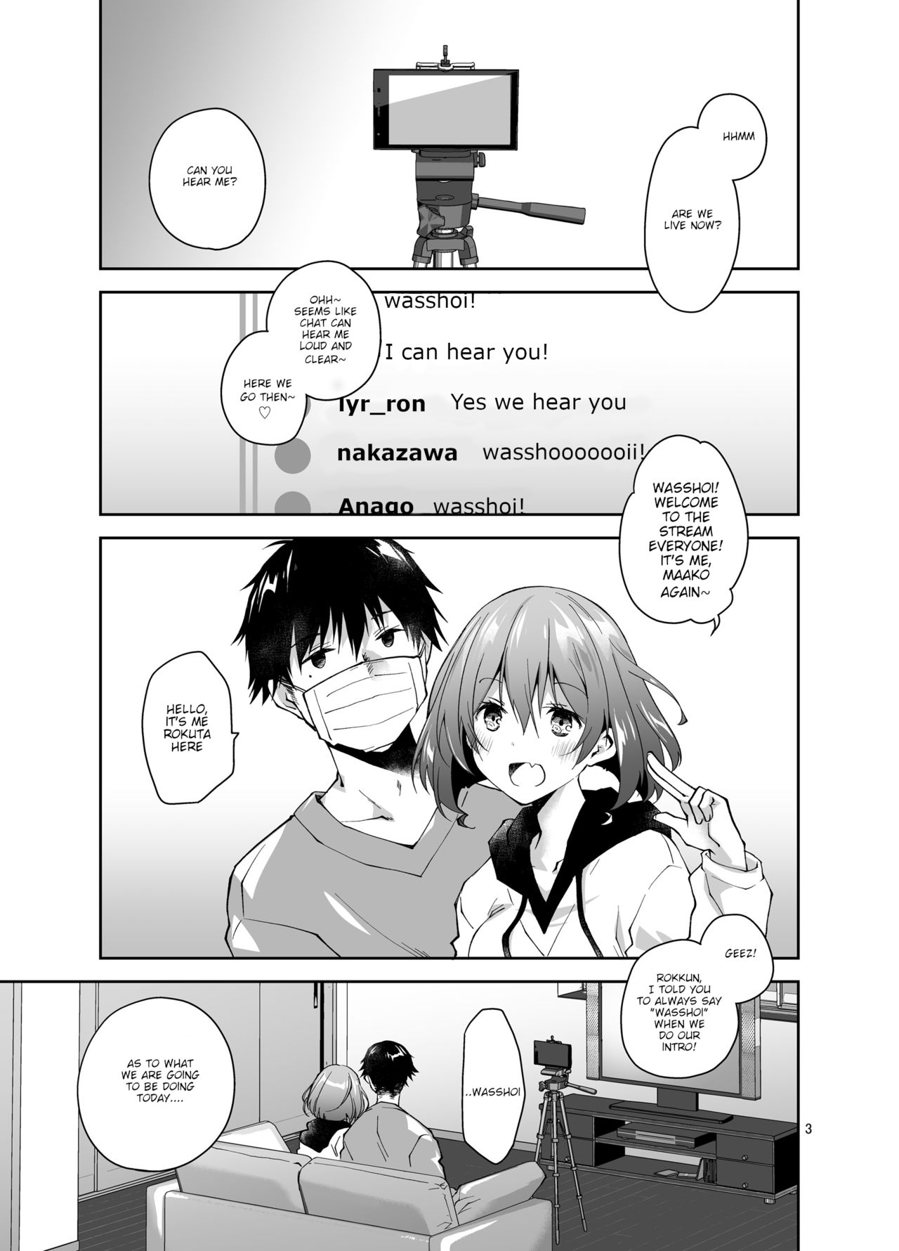 Nama de Haishin Yattemasu | Live Stream Raw Sex page 2 full