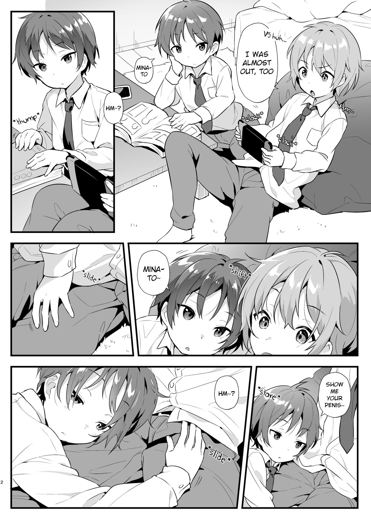 Namahenji o Shitara Jare Tsuite Kuru Osananajimi no Ohanashi page 2 full