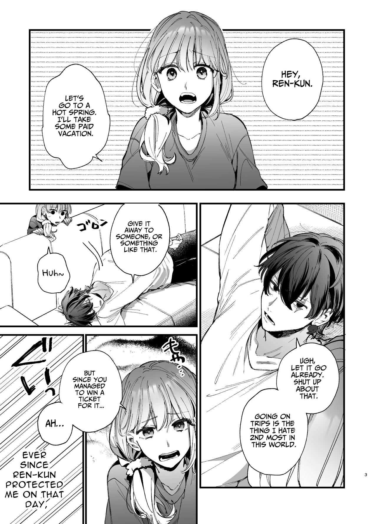 Saikyou Himokuzu Haraiya Ren-kun ni Dakitsubusareru made 2 | Until the Trashiest Boy Toy Exorcist Ren-kun Crushes Me in His Embrace 2 page 3 full