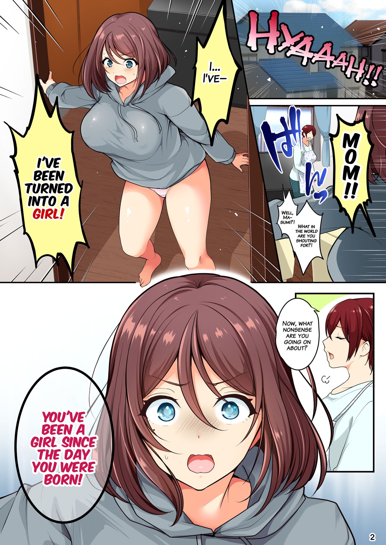 Ore o Onna ni Shita Yuujin ni Nyotaika shita Karada o Sukikatte sareru | The Time My Friend Turned Me Into His Girl Lover and Plaything page 2 full