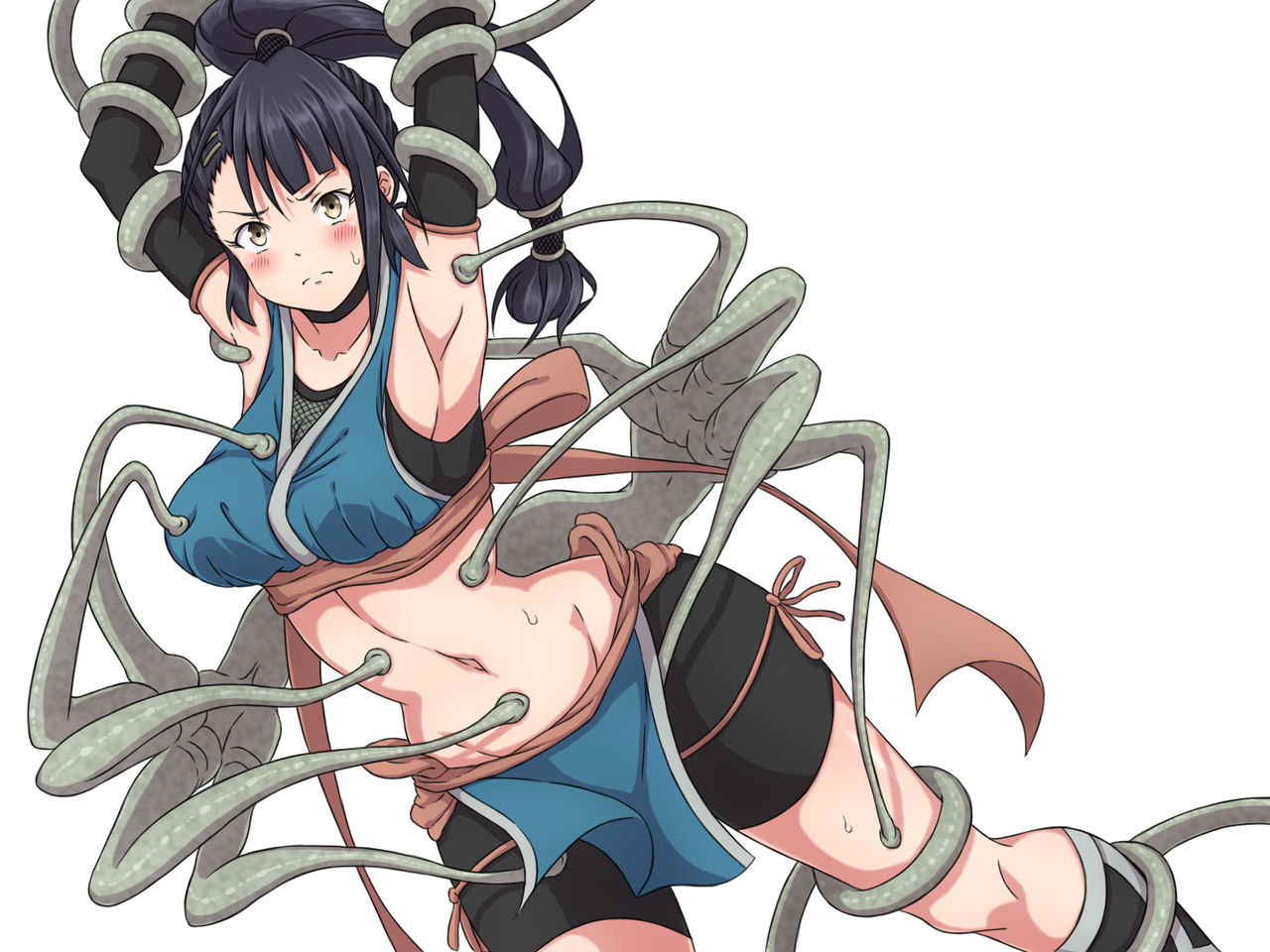 Kunoichi Ayame no Haiboku | The Defeat of Ayame Kunoichi page 2 full