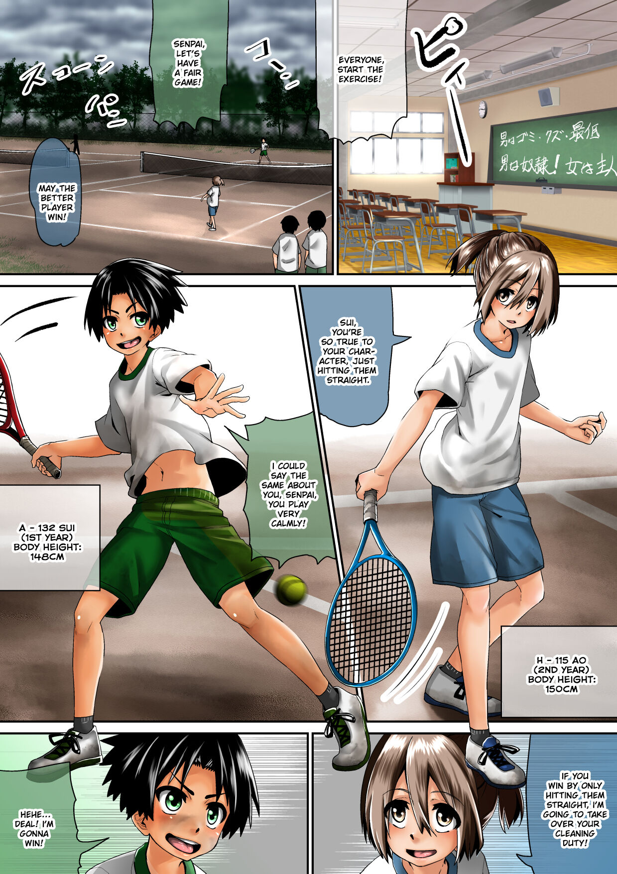 Joshikousei ga Danshi o Seidorei to shite Kau | Schoolgirls Buy Boys As Sex Slaves page 4 full