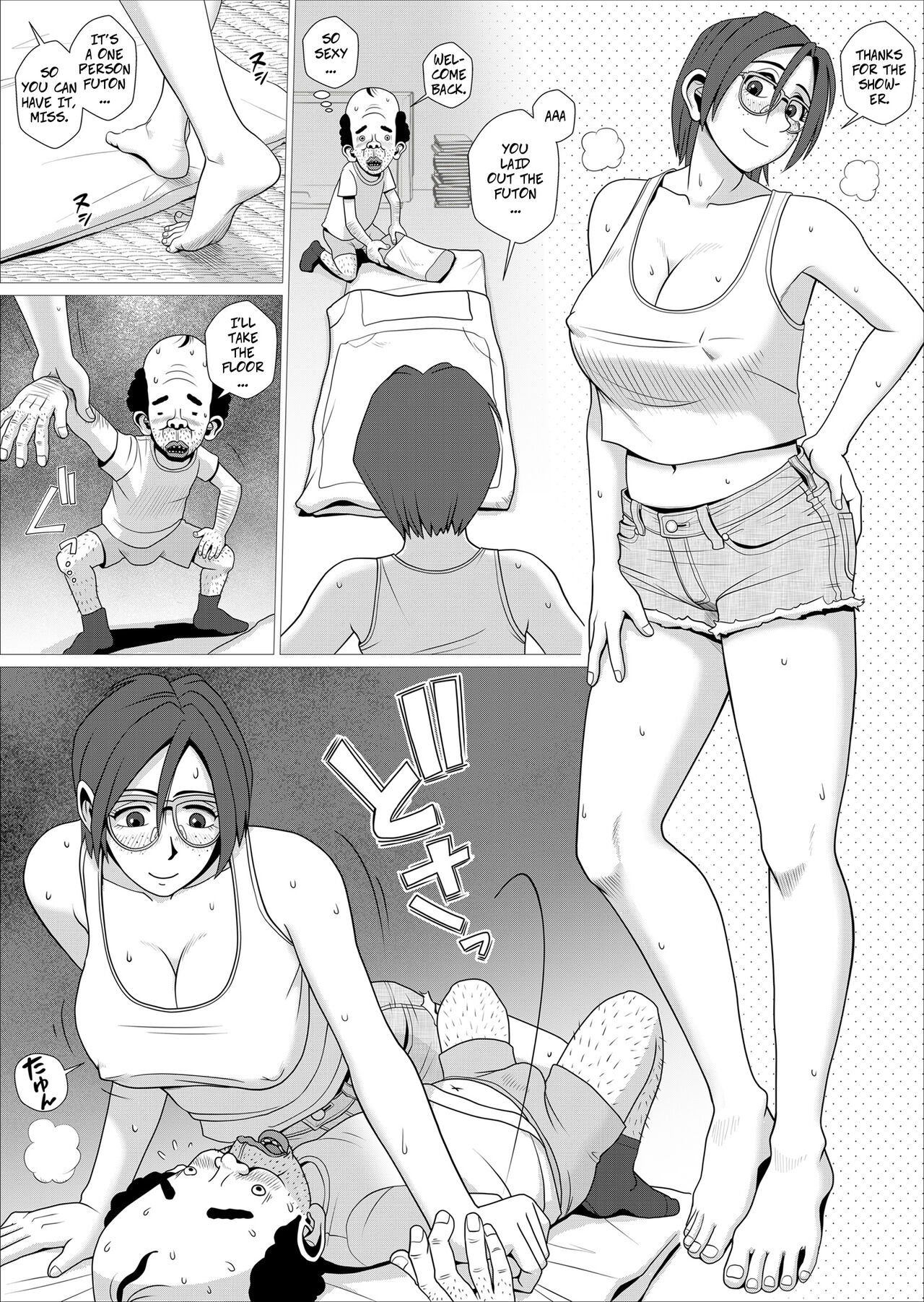 Ero Hitozuma ga JD datta Koro no Eroi Rinkan Taikendan -- Happy Cuckold Husband 5: Sexy Wife Tells Her Erotic College Gangbang Story page 9 full