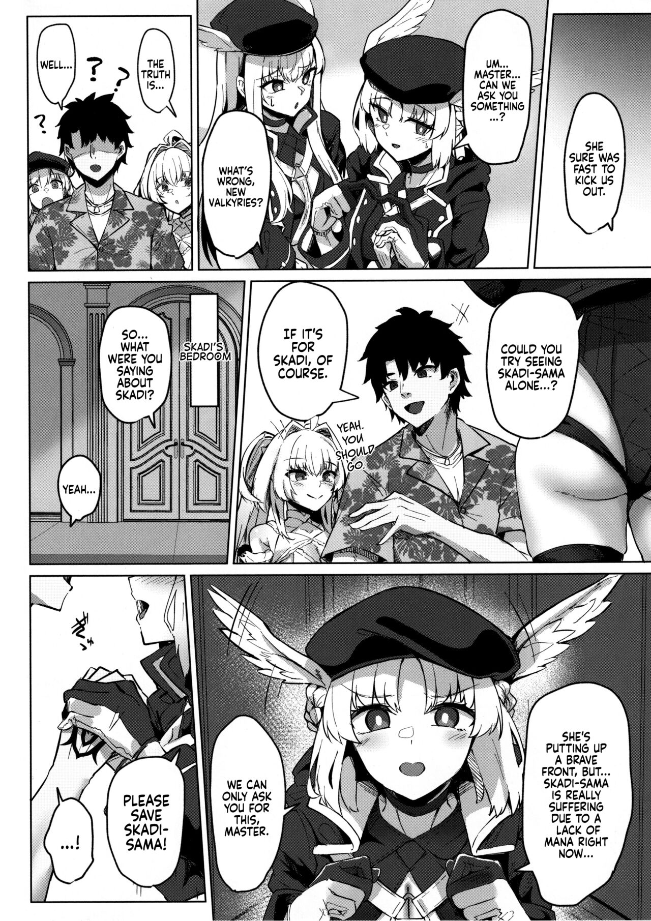 Manatsu no Chaldea Summer Vacation Hanayome Skadi ni Maryoku Kyoukyuu Shite Kekkon Suru Hon | Chaldea Midsummer Vacation. Marrying and Mana Transferring with Bride Skadi page 6 full