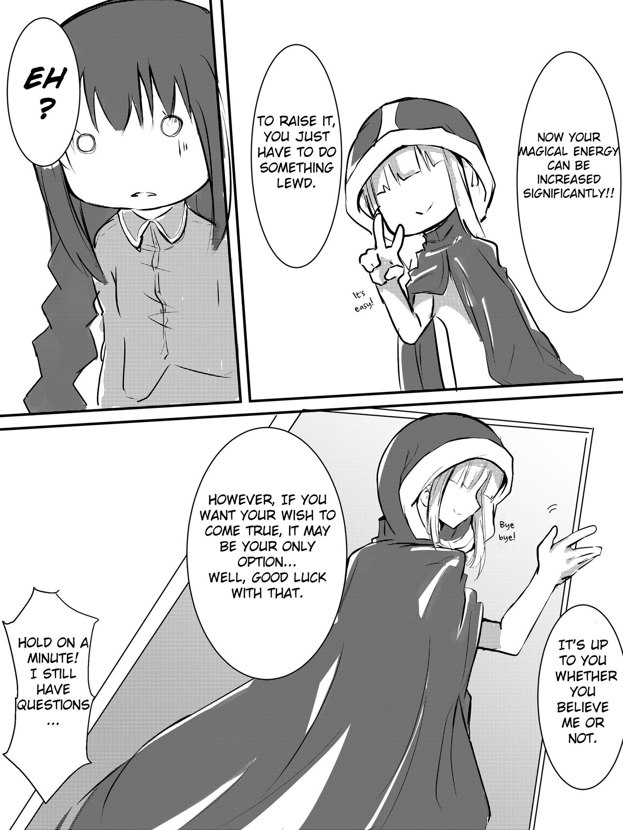 Homura-chan Ecchi suru to Maryoku ga Agaru Kinou de Danshi to Ecchi suru Manga page 4 full