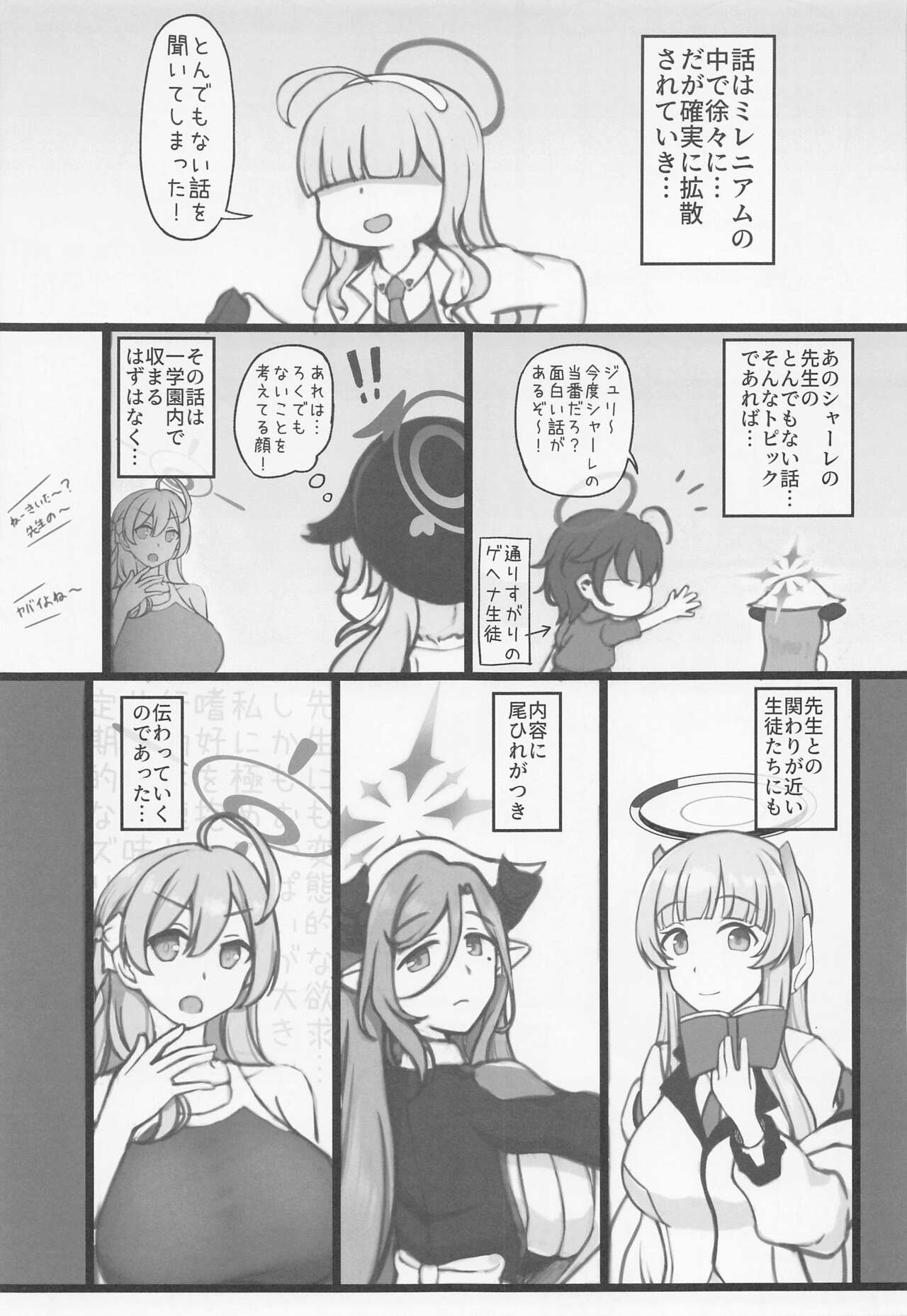 Paizuri ga Suki datte Koto ga Seito-tachi ni Baremashita. page 4 full