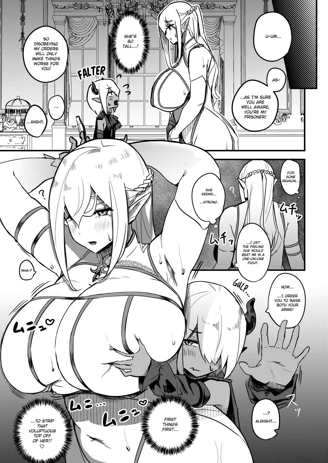 Kusozako Maou wa Chou Anzangata no Mucchimuchi Elf Mama ni Makeppanashi | The Bratty, Quick-Shot Demon Prince Just Can't Win Against This Thicc Elven Mommy! page 6 full