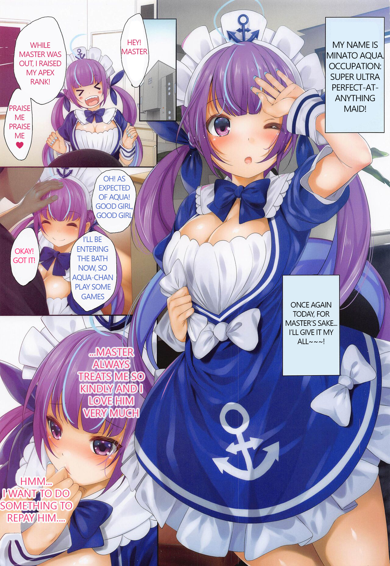 A・Q・U・A for the LOVE page 2 full