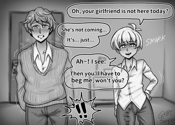Kinjo no Toshishita Shounen ni Kanojo o Netorareta Ue ni Gokubuto Chinpo de Shitsukekerareru | Shota cuckholded my GF and the fxxked me page 8 full