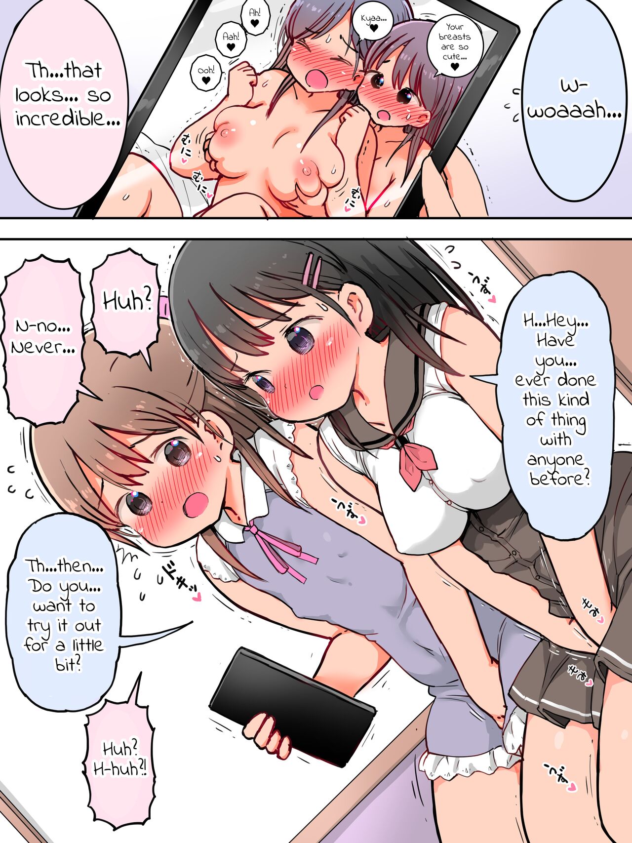 Seiyoku ni Mezameta Bakari no Onnanoko-tachi ga Jibun no Seiheki ya Seikantai ni Kizuichau Manga | Virginal Girls Become Acquainted With Their Own Fetishes & Erogenous Zones page 2 full