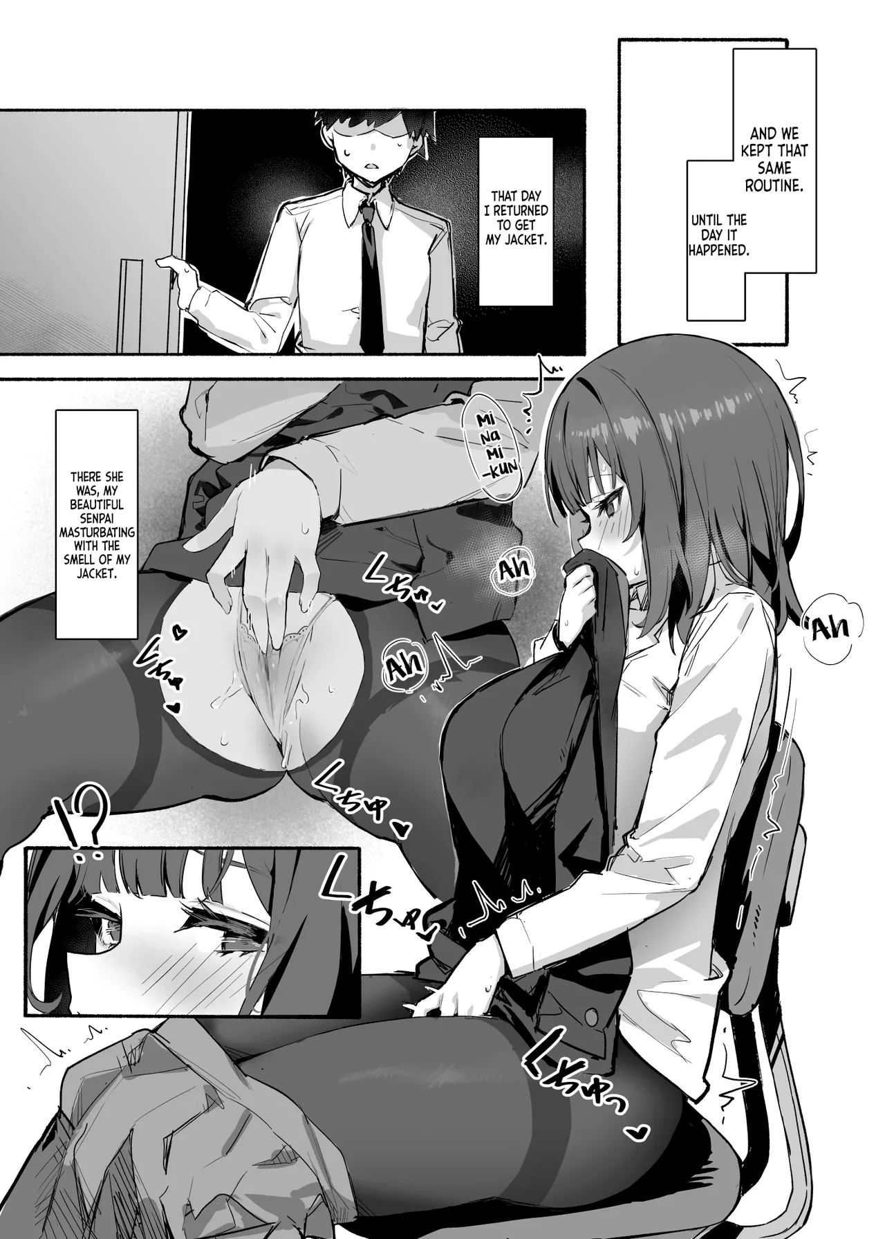 Akogare no Senpai to Boku no Himitsu - My Secret with My Admired Senpai. page 6 full