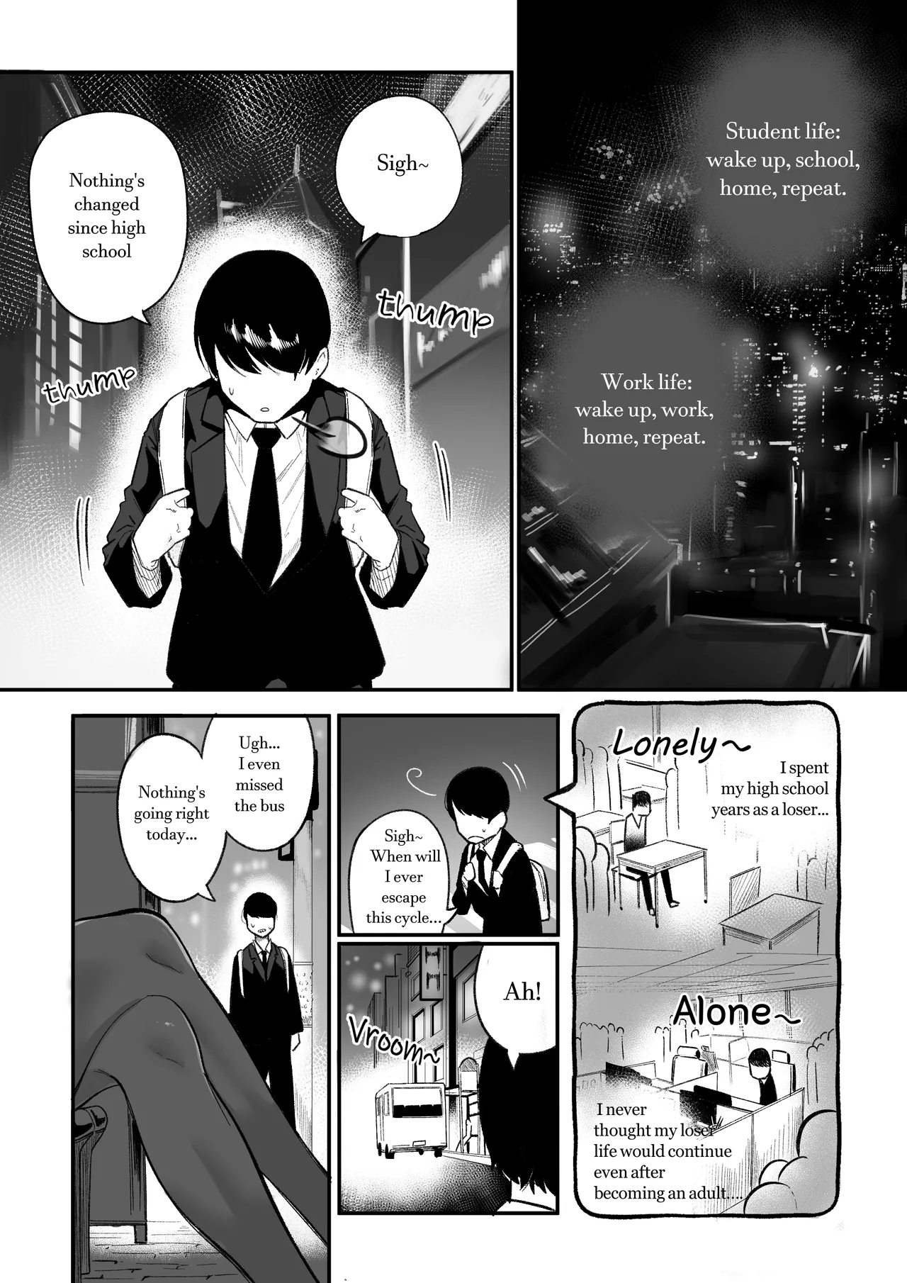 Living Together With The Buxom Female Bully! page 2 full