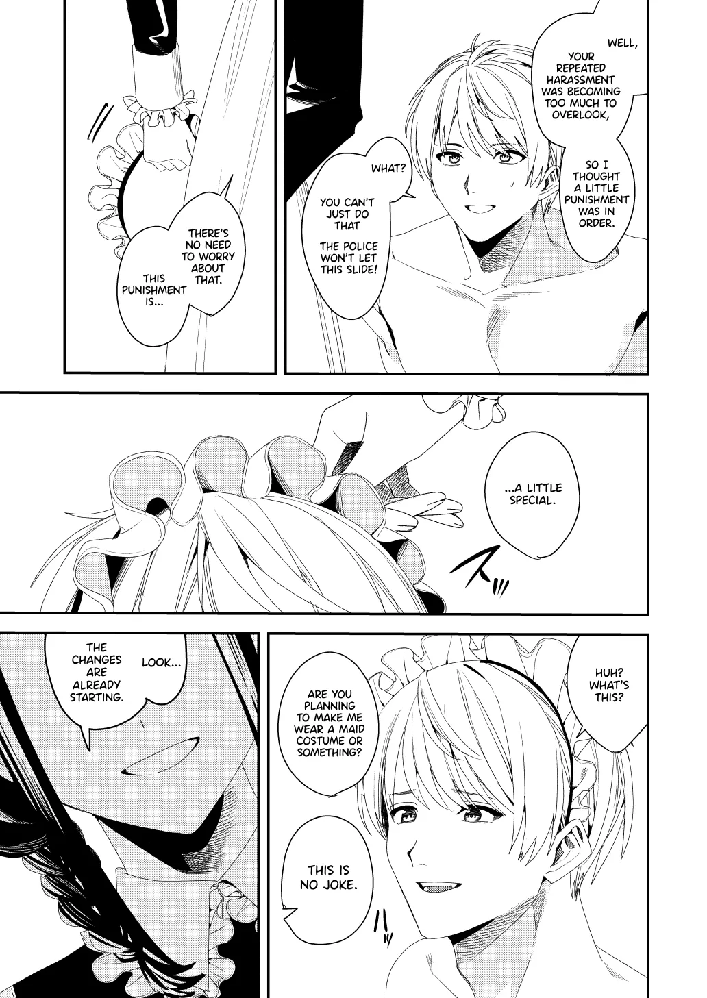 Sekuhara Kyaku wa Maid ni shite Gohoushi Saseyo | Harasser Turned Maid Is Made to Service page 6 full