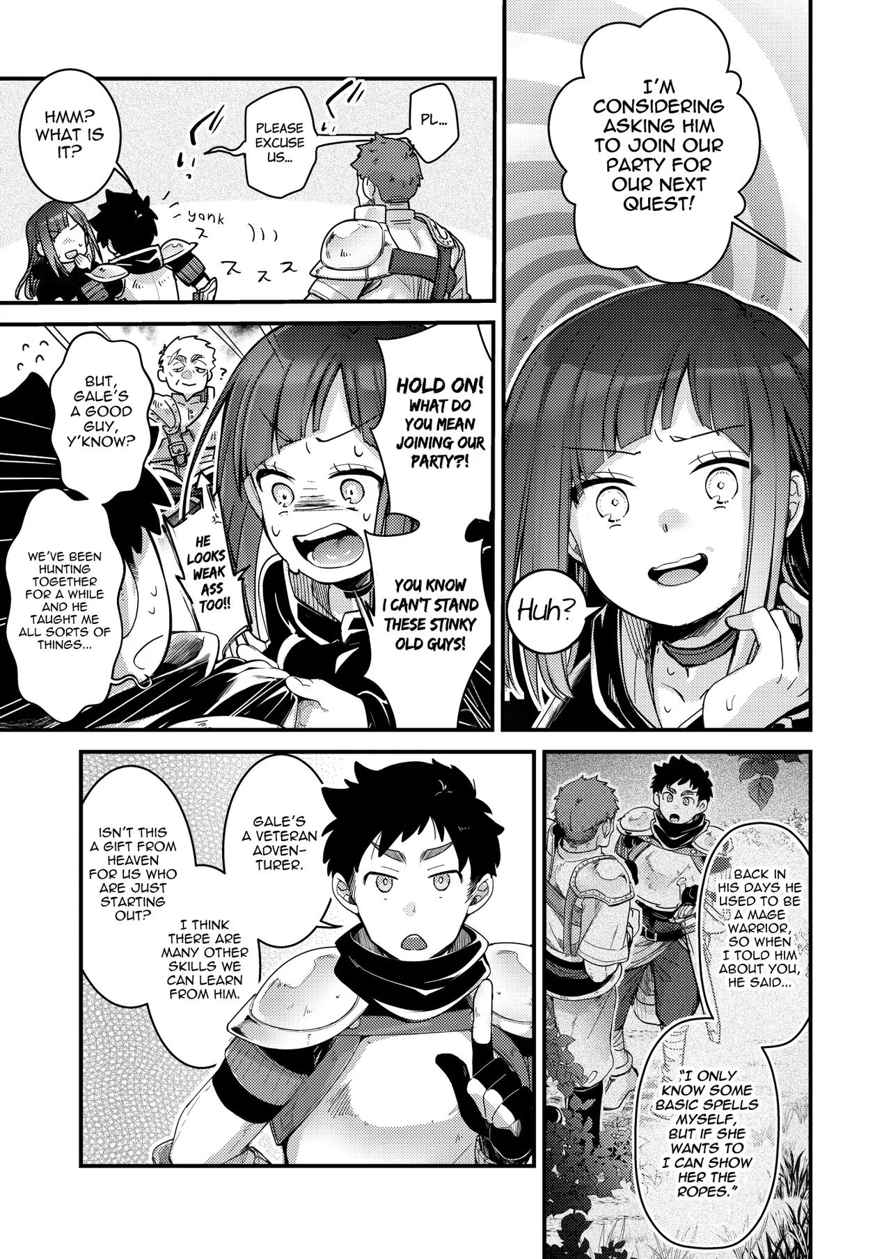 Isekai Shoujo no Seijijou ~Kakedashi Mahoutsukai-chan ga Ossan Boukensha ni Netorareru Hanashi~ page 6 full