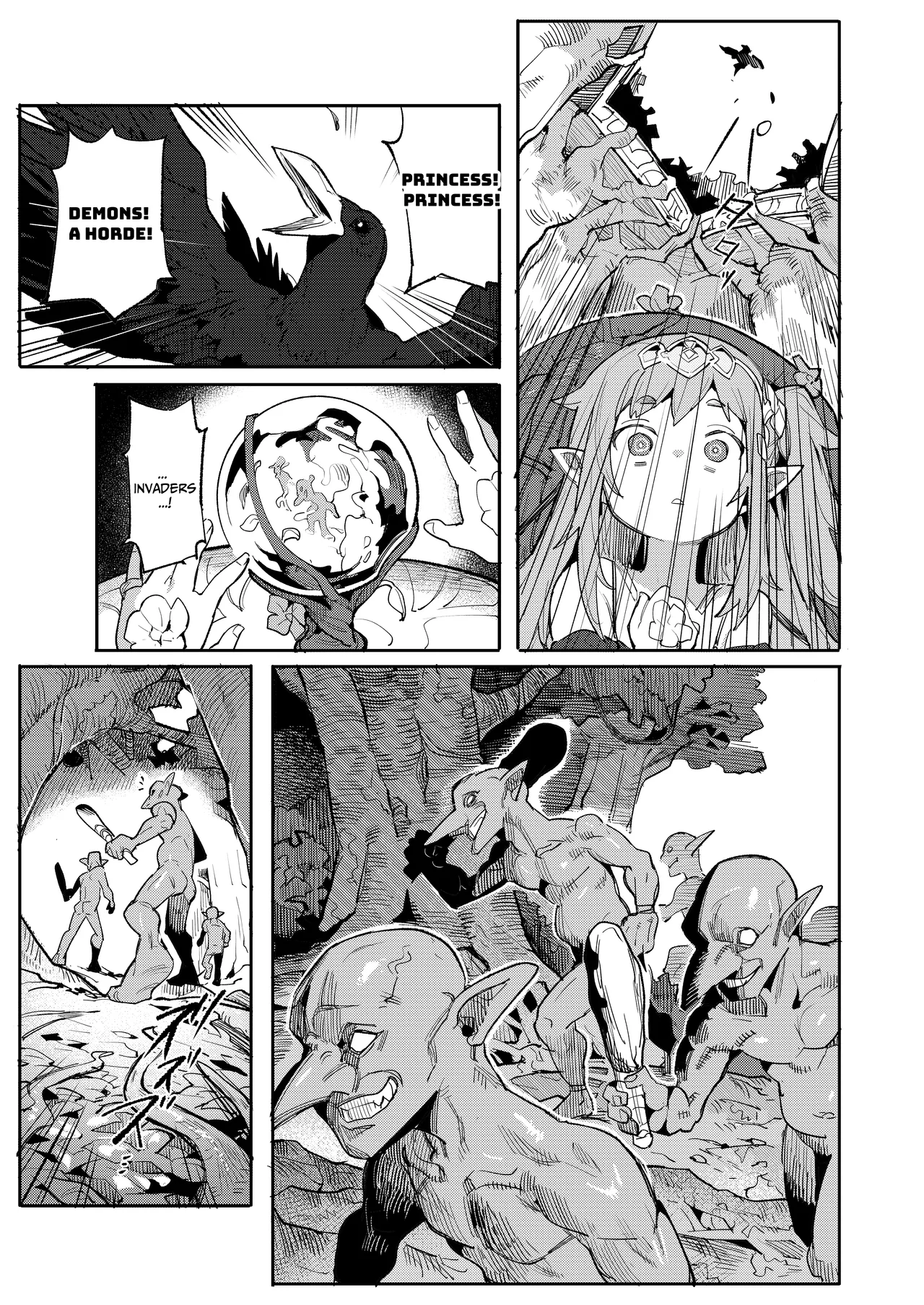Seirei Rougoku Nyehiru ~Choukyou Zumi no Osanai Shikyuu ni Kizamareru Koufuku Bunsho~ | NIEHL in the Prison of Seminal Servitude ~declaration of surrender engraved in the womb~ page 8 full