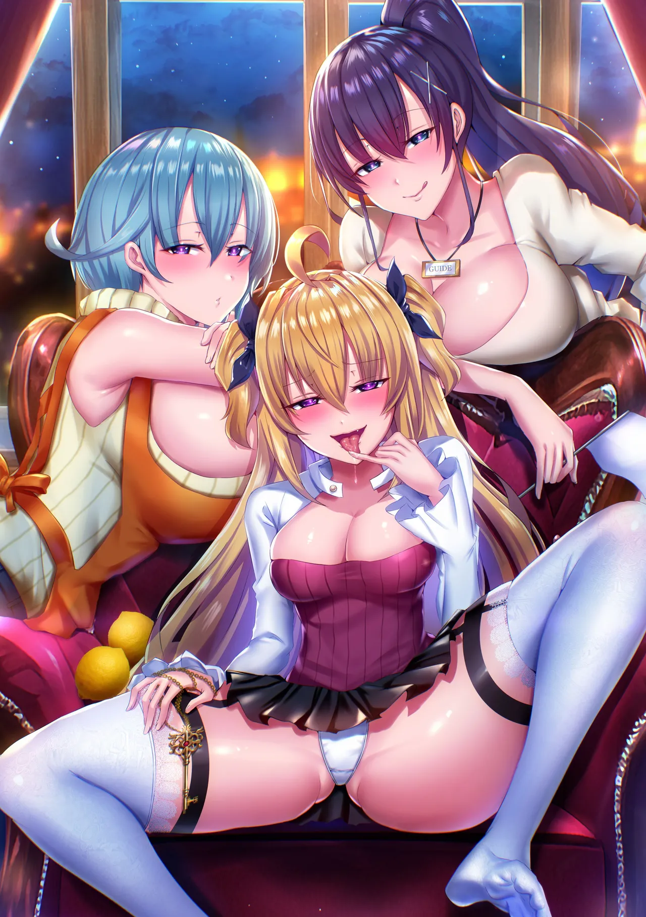 Onna 100-nin Zenin o Haramase Houdai no Yume no Kozukuri Town! Senbatsusha no Ore dake ga Haramitagari Manko o Tsukaitai Houdai!! page 2 full