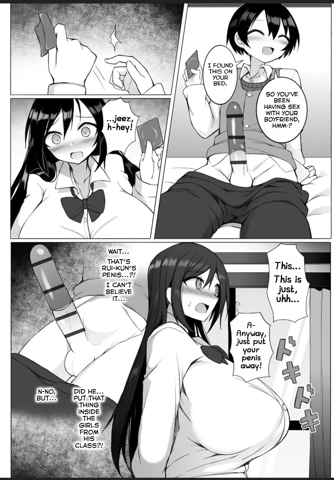 Rui-kun to Kinjo no Joshi Kousei no Onee-san Ch. 1 page 8 full