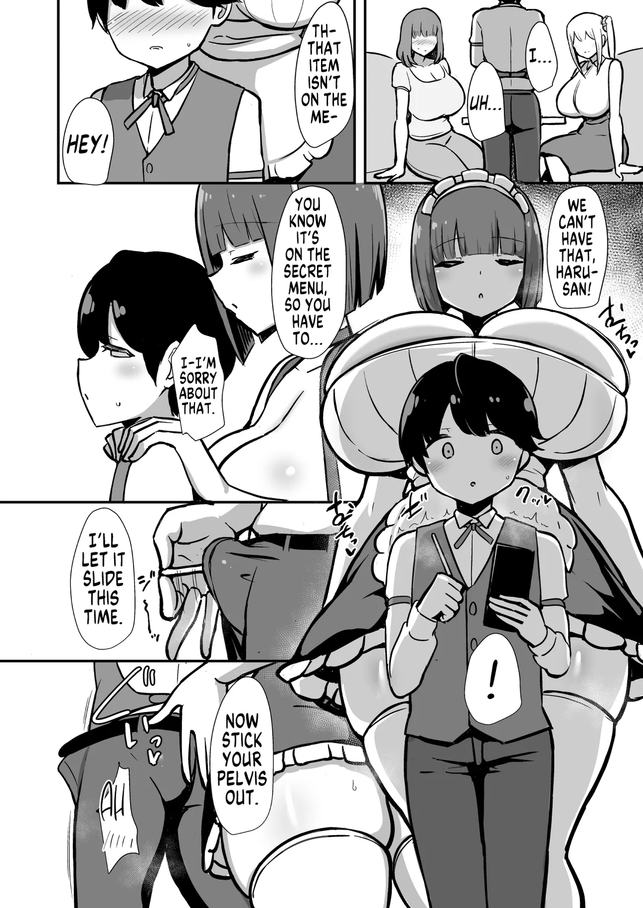 Shitsuji-kun no Sundome Milk Tea Cowper Oome | Waiter-Kun's Edge Milk Tea With Lots of Precum page 3 full